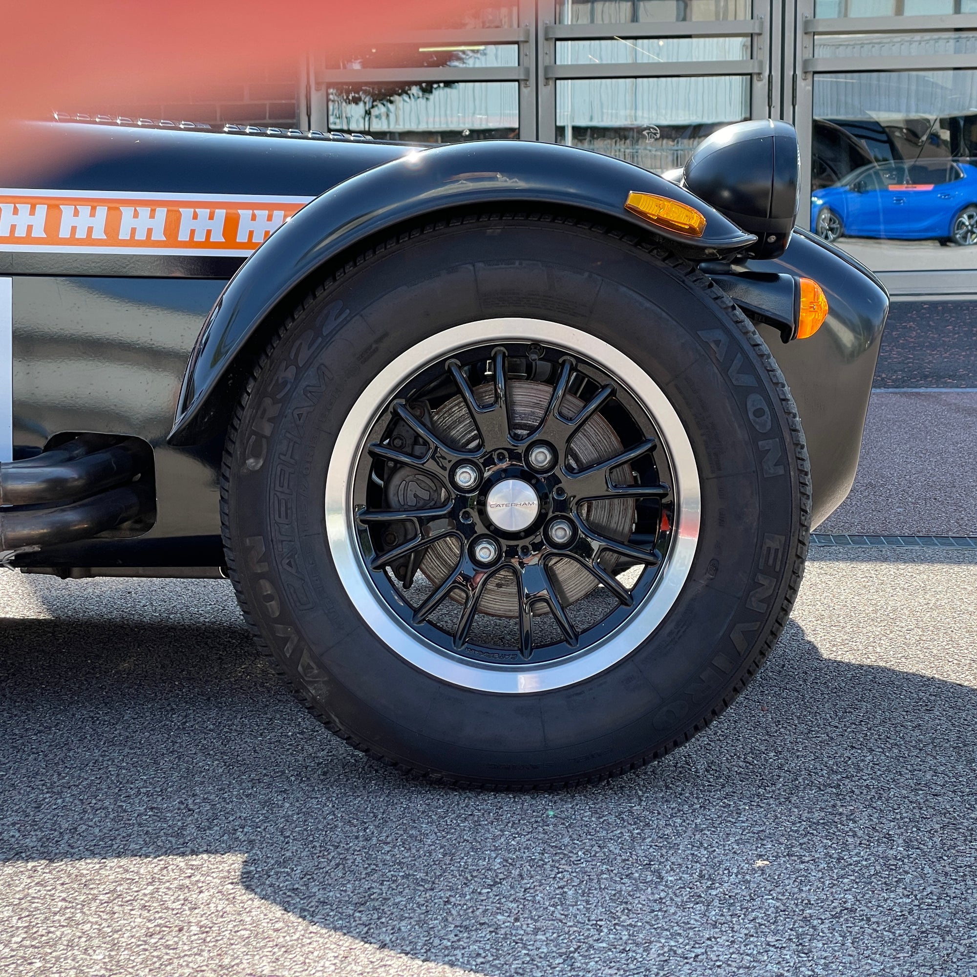 2018 CATERHAM ACADEMY - BARE ALUMINIUM BODY WITH BLACK WINGS AND NOSECONE