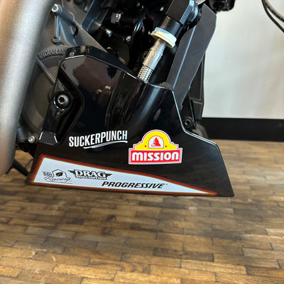 INDIAN FTR x RSD SUPER HOOLIGAN - Black metallic with Super Hooligan graphics