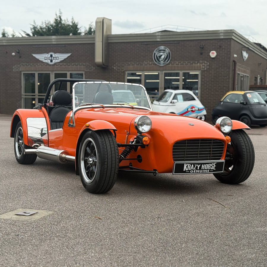 20/70 CATERHAM SUPER SEVEN 1600 LARGE CHASSIS - BURNT ORANGE WITH BLACK