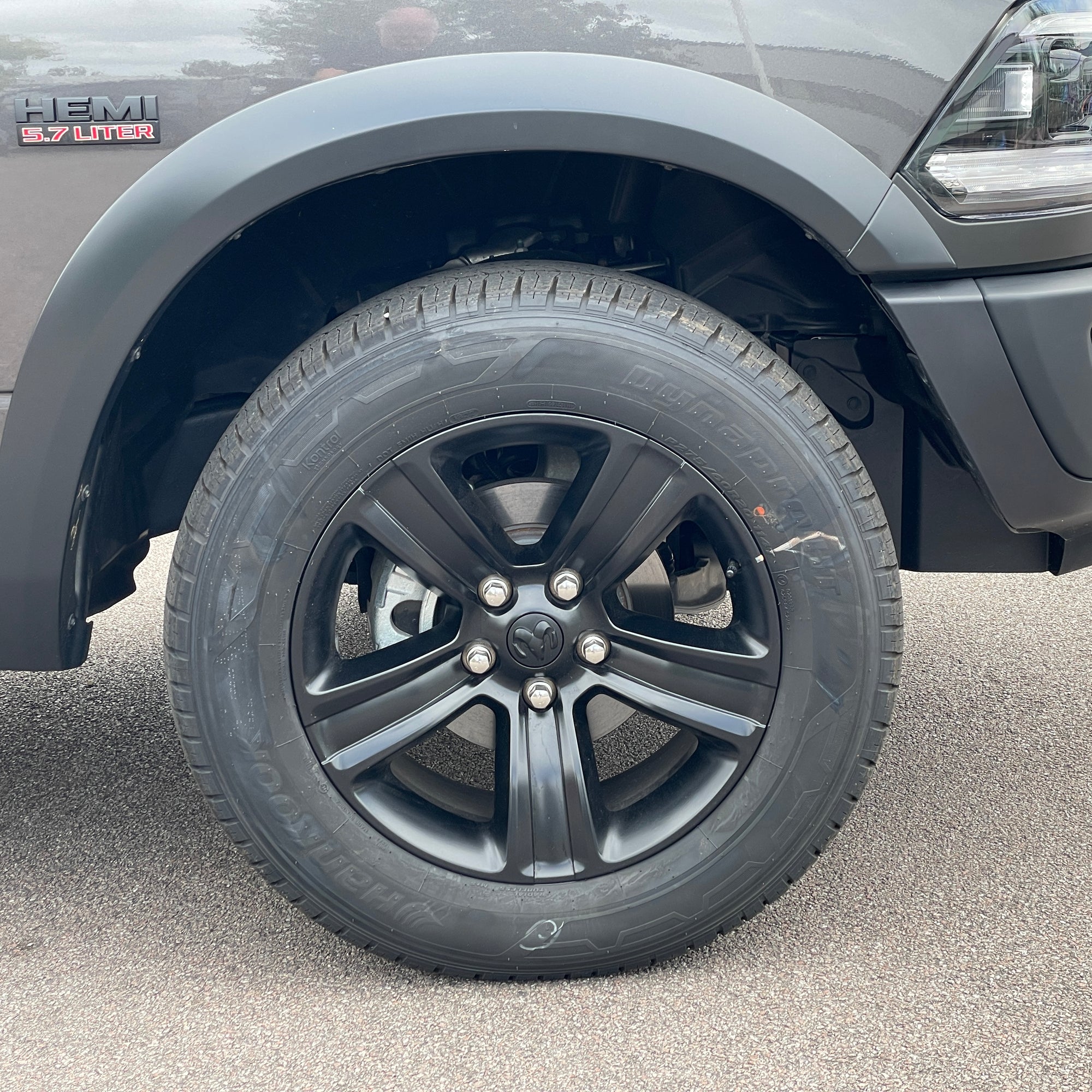 2023 RAM 1500 WARLOCK CREW CAB - GRANITE CRYSTAL WITH BLACK