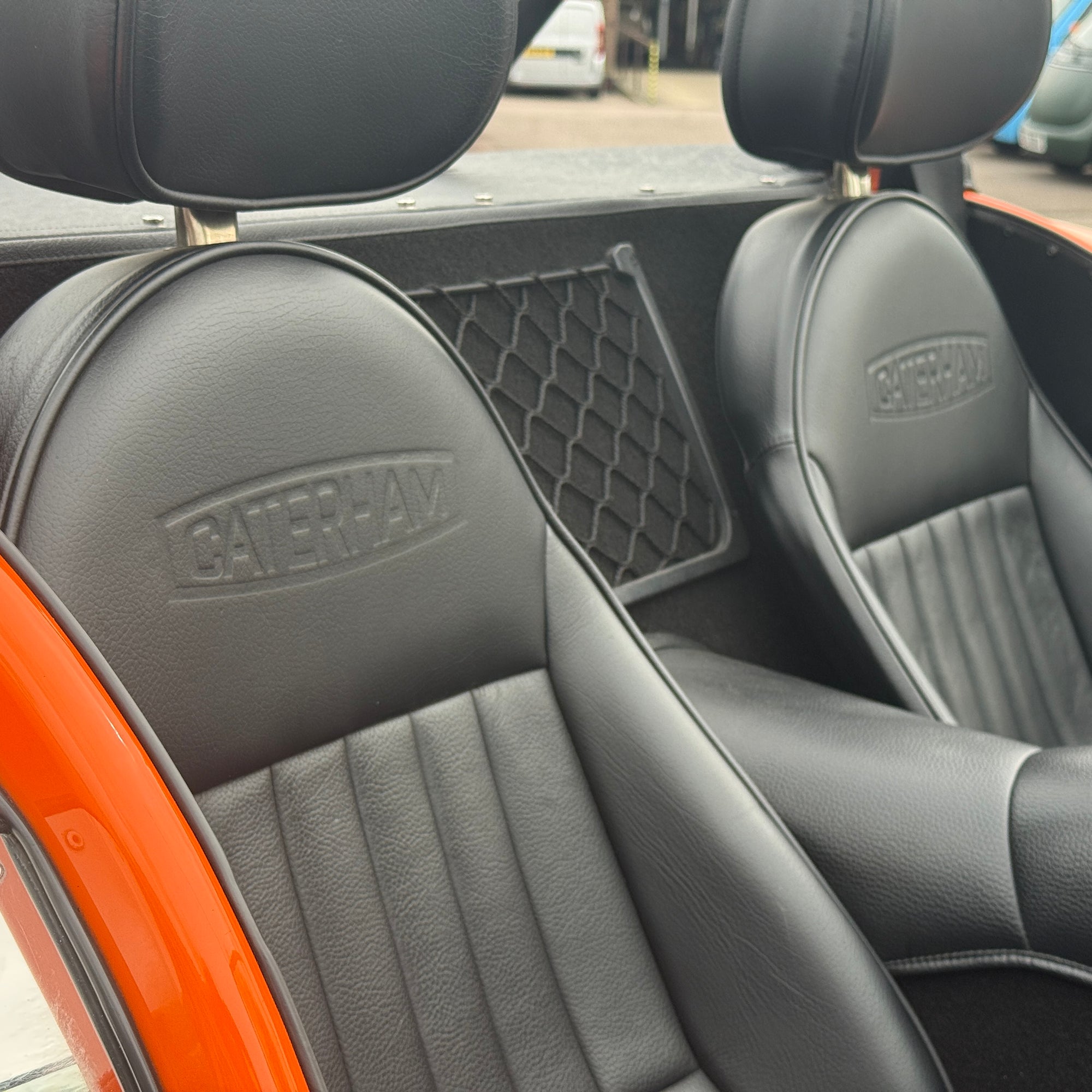 20/70 CATERHAM SUPER SEVEN 1600 LARGE CHASSIS - BURNT ORANGE WITH BLACK
