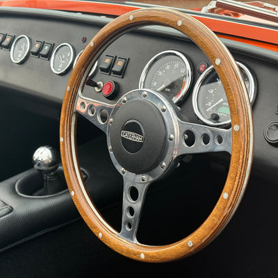 20/70 CATERHAM SUPER SEVEN 1600 LARGE CHASSIS - BURNT ORANGE WITH BLACK
