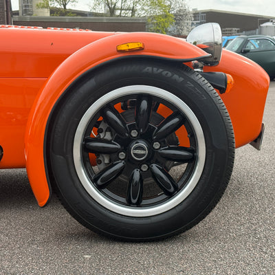 20/70 CATERHAM SUPER SEVEN 1600 LARGE CHASSIS - BURNT ORANGE WITH BLACK