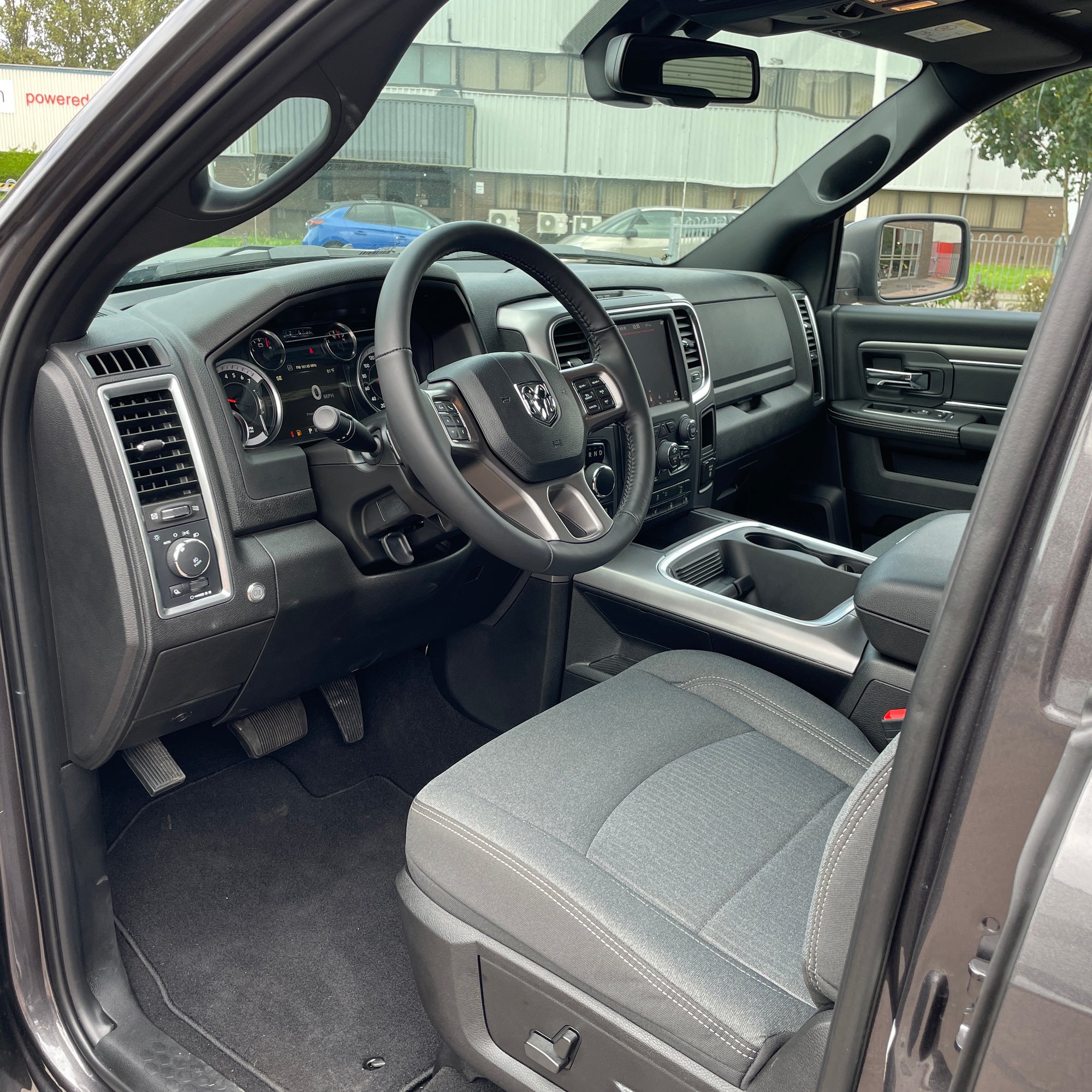2023 RAM 1500 WARLOCK CREW CAB - GRANITE CRYSTAL WITH BLACK