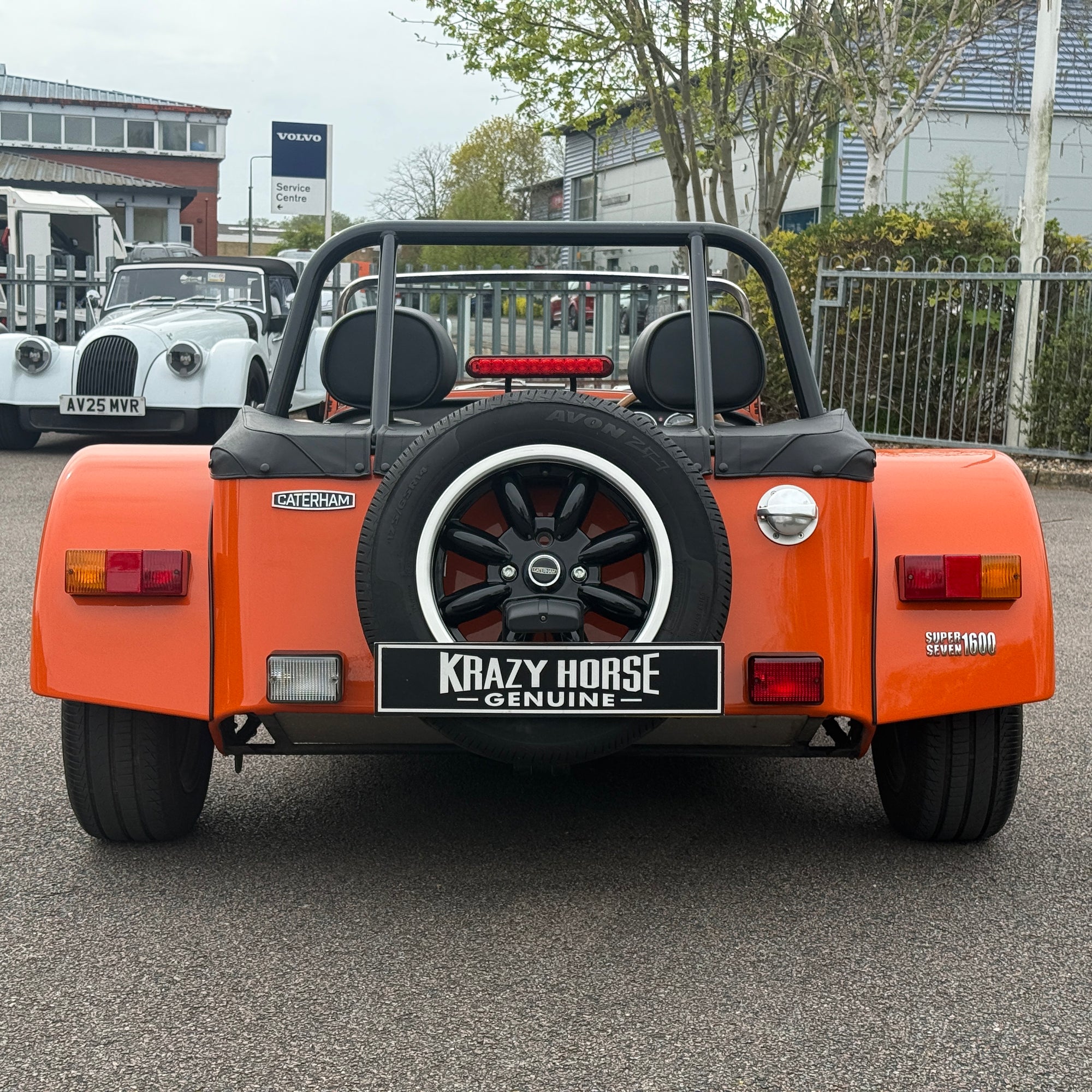 20/70 CATERHAM SUPER SEVEN 1600 LARGE CHASSIS - BURNT ORANGE WITH BLACK