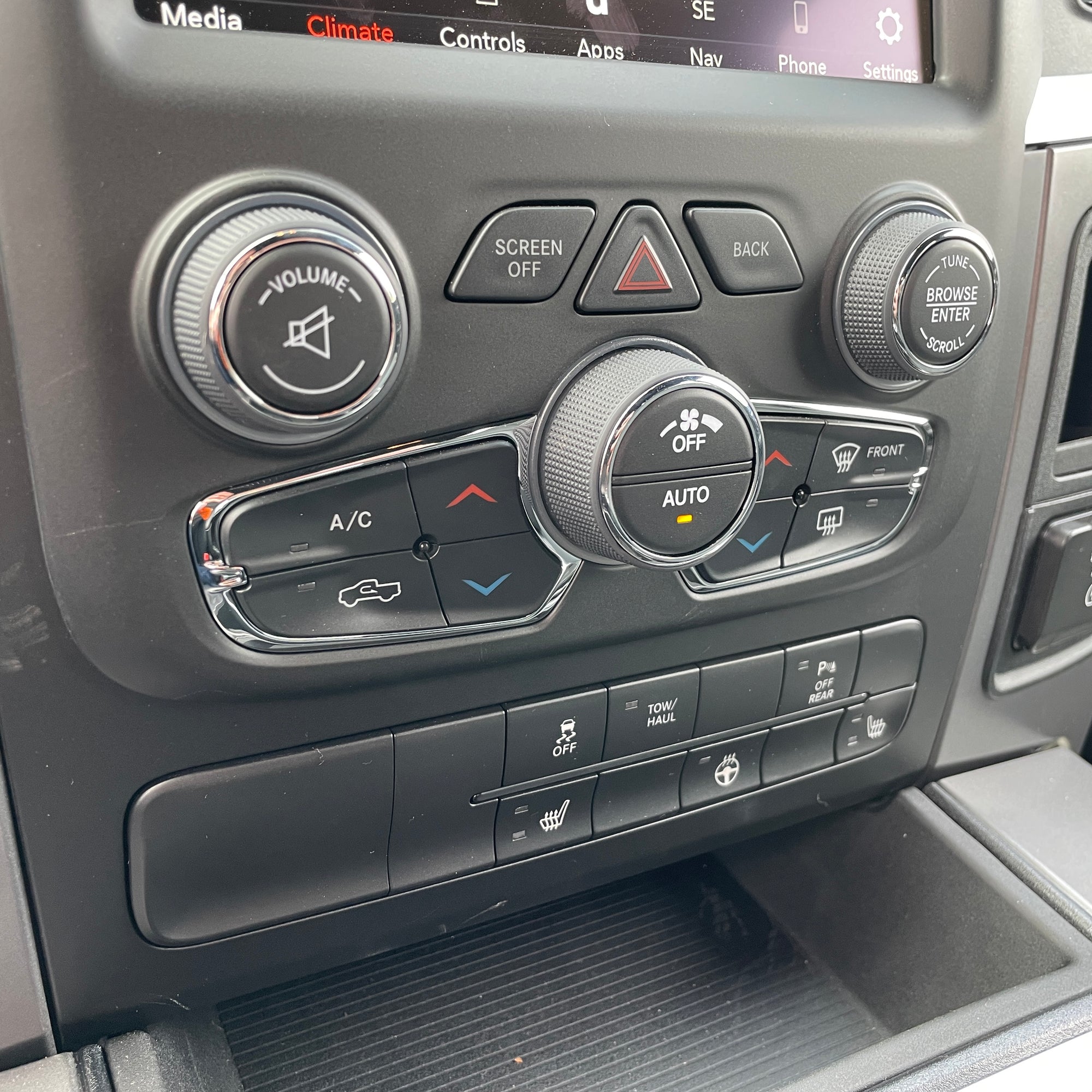 2023 RAM 1500 WARLOCK CREW CAB - GRANITE CRYSTAL WITH BLACK