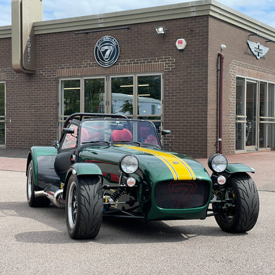 21/71 CATERHAM SEVEN 360R STANDARD CHASSIS - OLD F1 GREEN WITH BLACK LEATHER