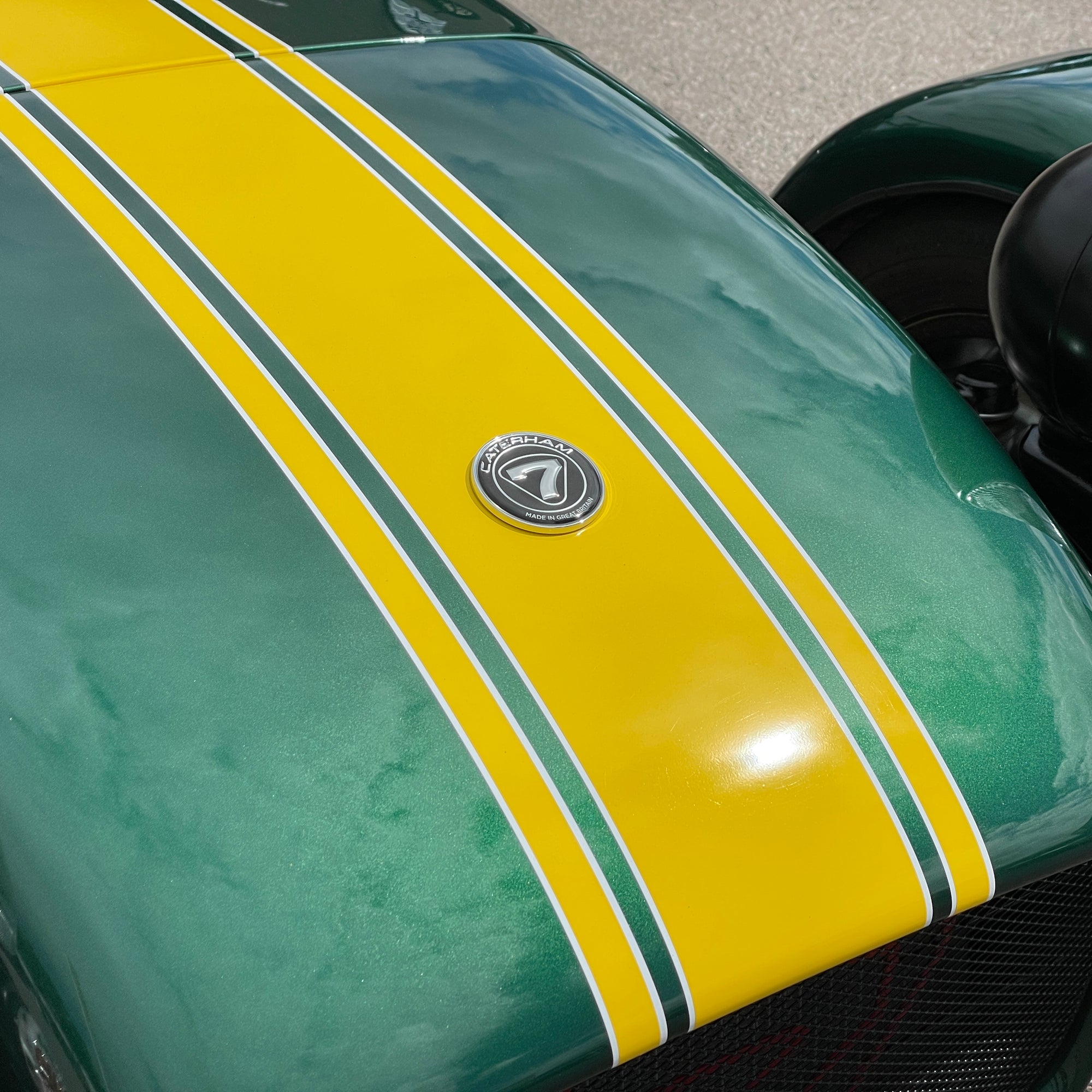 21/71 CATERHAM SEVEN 360R STANDARD CHASSIS - OLD F1 GREEN WITH BLACK LEATHER