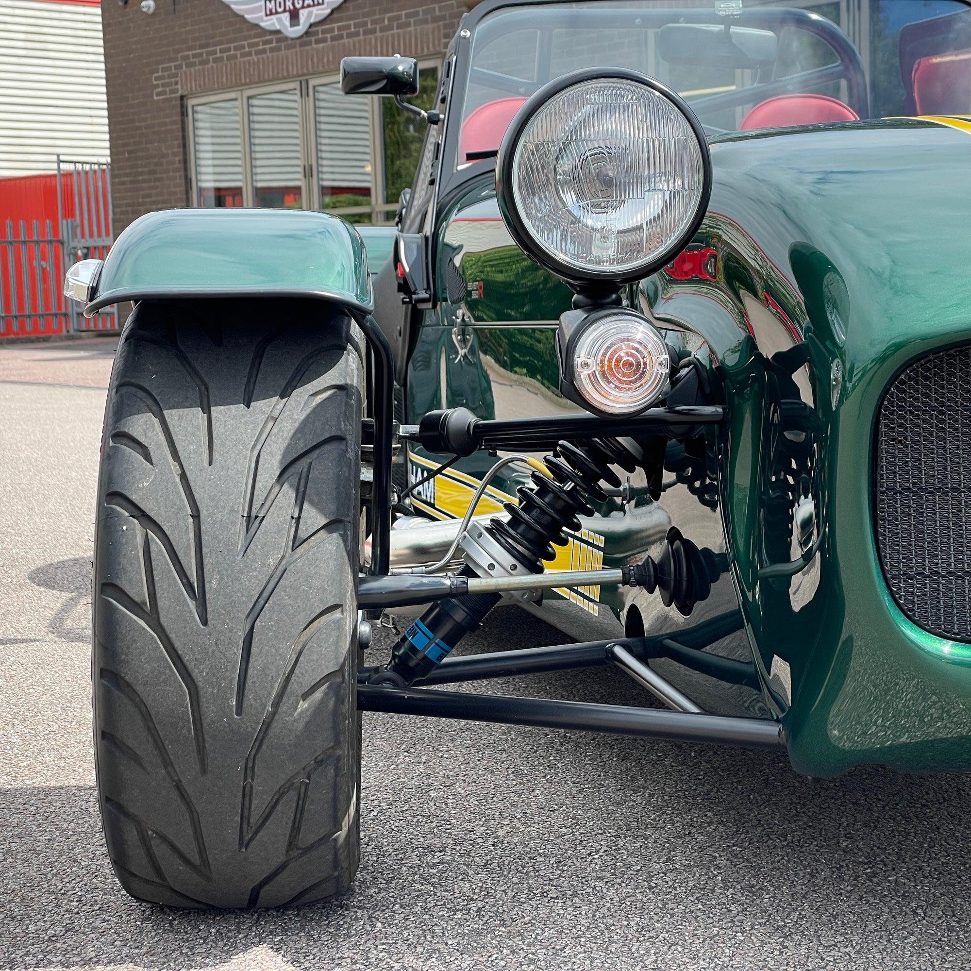 21/71 CATERHAM SEVEN 360R STANDARD CHASSIS - OLD F1 GREEN WITH BLACK LEATHER