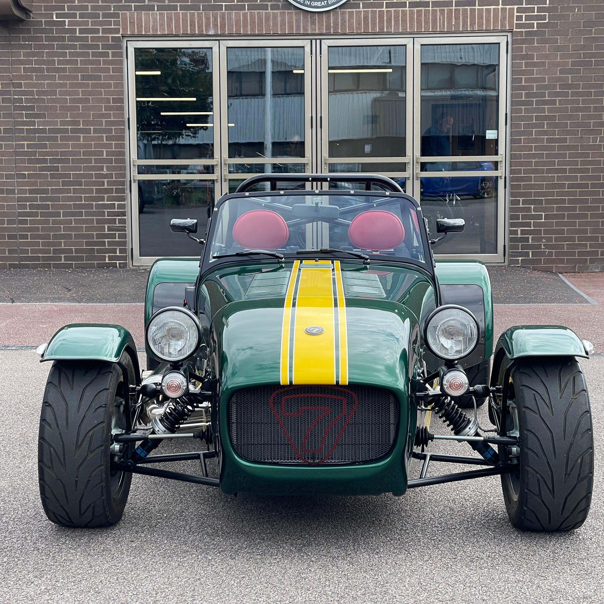 21/71 CATERHAM SEVEN 360R STANDARD CHASSIS - OLD F1 GREEN WITH BLACK LEATHER