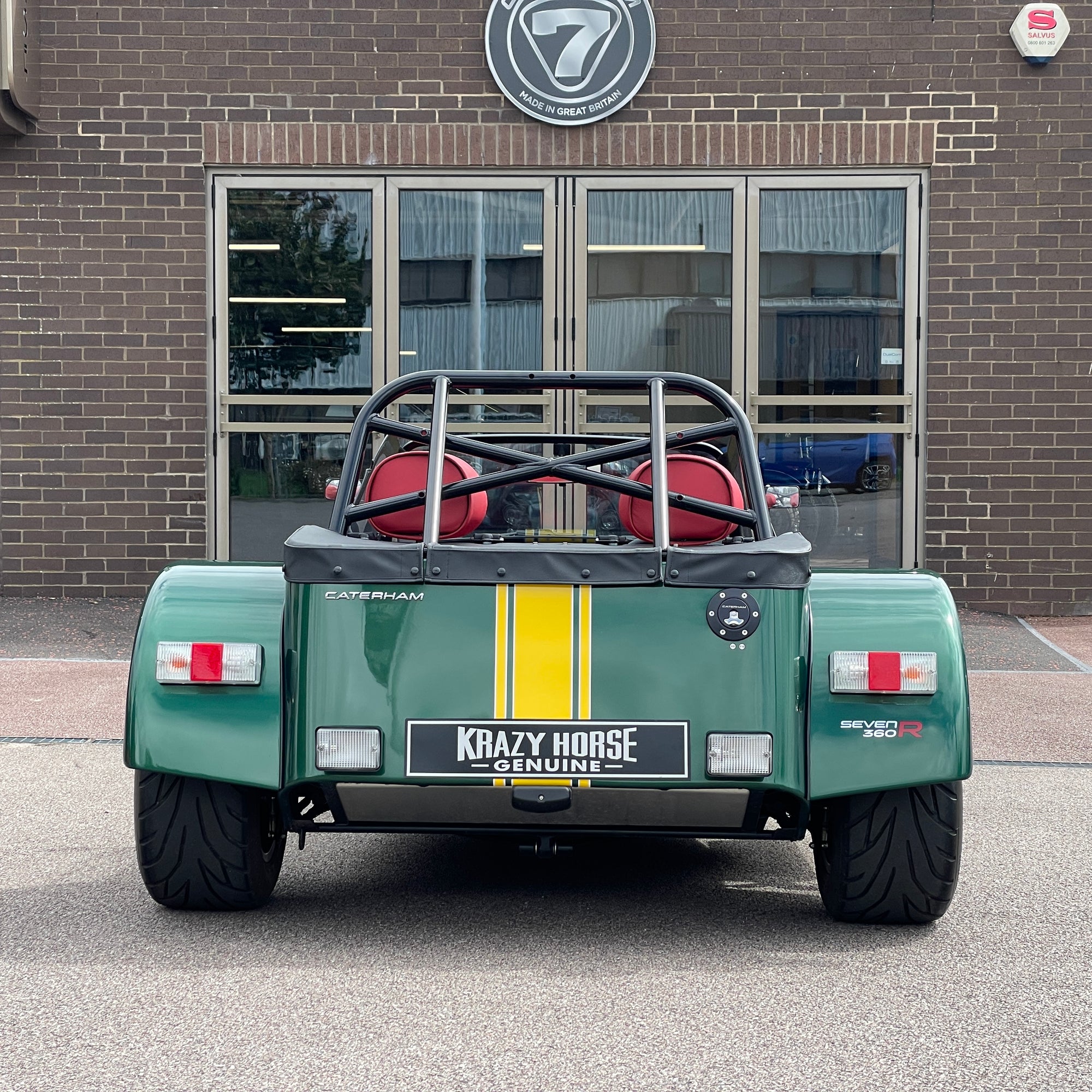 21/71 CATERHAM SEVEN 360R STANDARD CHASSIS - OLD F1 GREEN WITH BLACK LEATHER