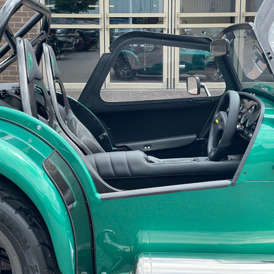 BRAND NEW UNREGISTERED CATERHAM SEVEN 420R S3 - ISLE OF MAN GREEN WITH BLACK