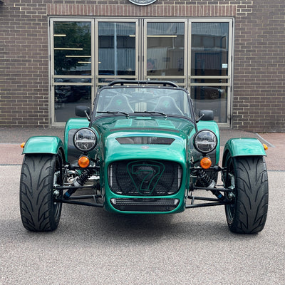 BRAND NEW UNREGISTERED CATERHAM SEVEN 420R S3 - ISLE OF MAN GREEN WITH BLACK