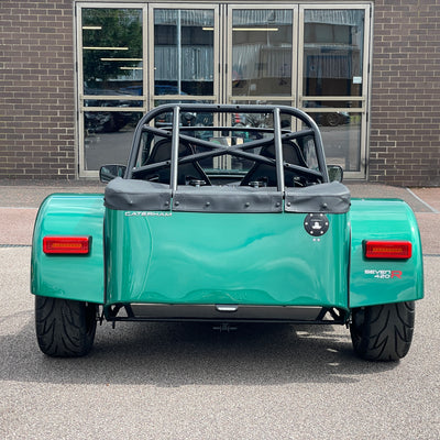 BRAND NEW UNREGISTERED CATERHAM SEVEN 420R S3 - ISLE OF MAN GREEN WITH BLACK