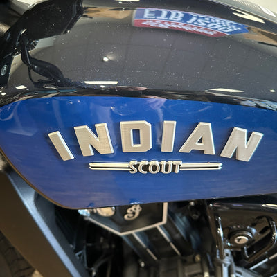 Indian Scout Bobber Icon - Black Azure Crystal Paint