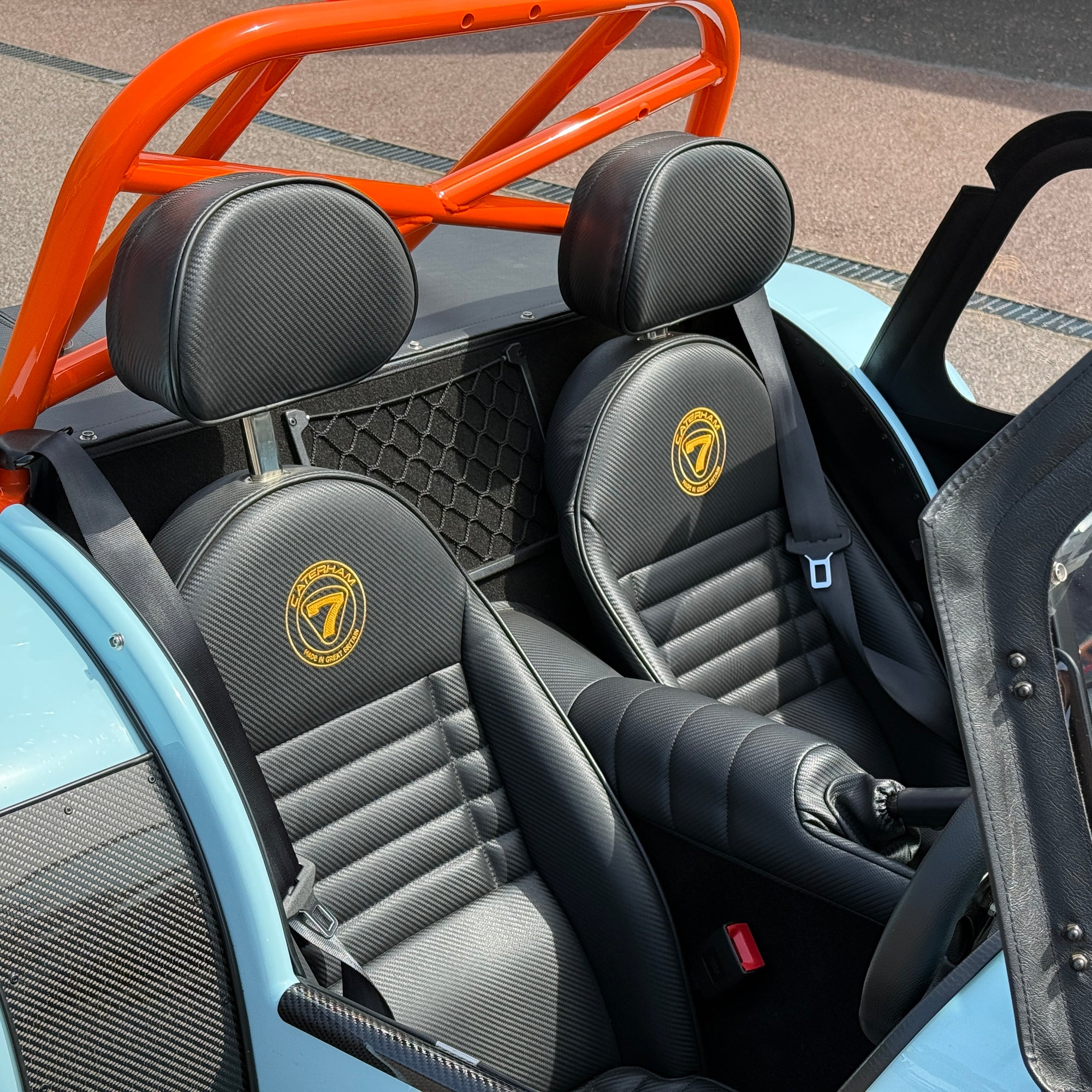 24/24 CATERHAM 170S - GULF BLUE WITH BLACK