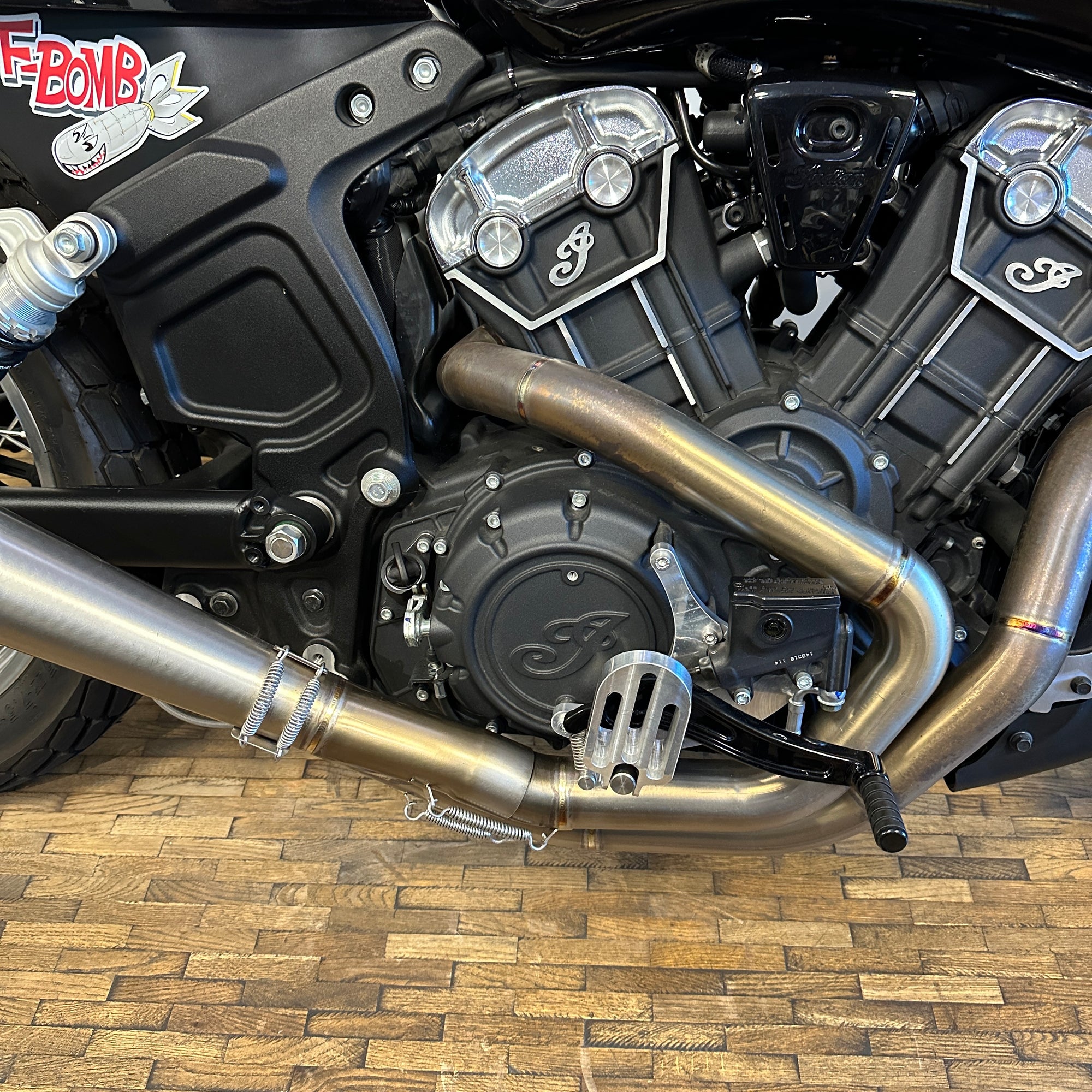 INDIAN SCOUT “Hooligan” - Black - Preloved