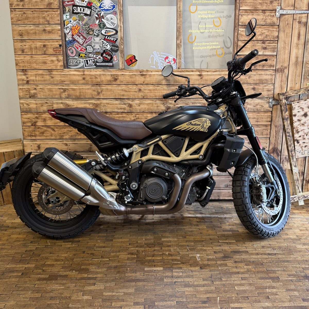 EXCLUSIVE OFFER - INDIAN FTR RALLY ‘23 - BLACK SMOKE - Preloved