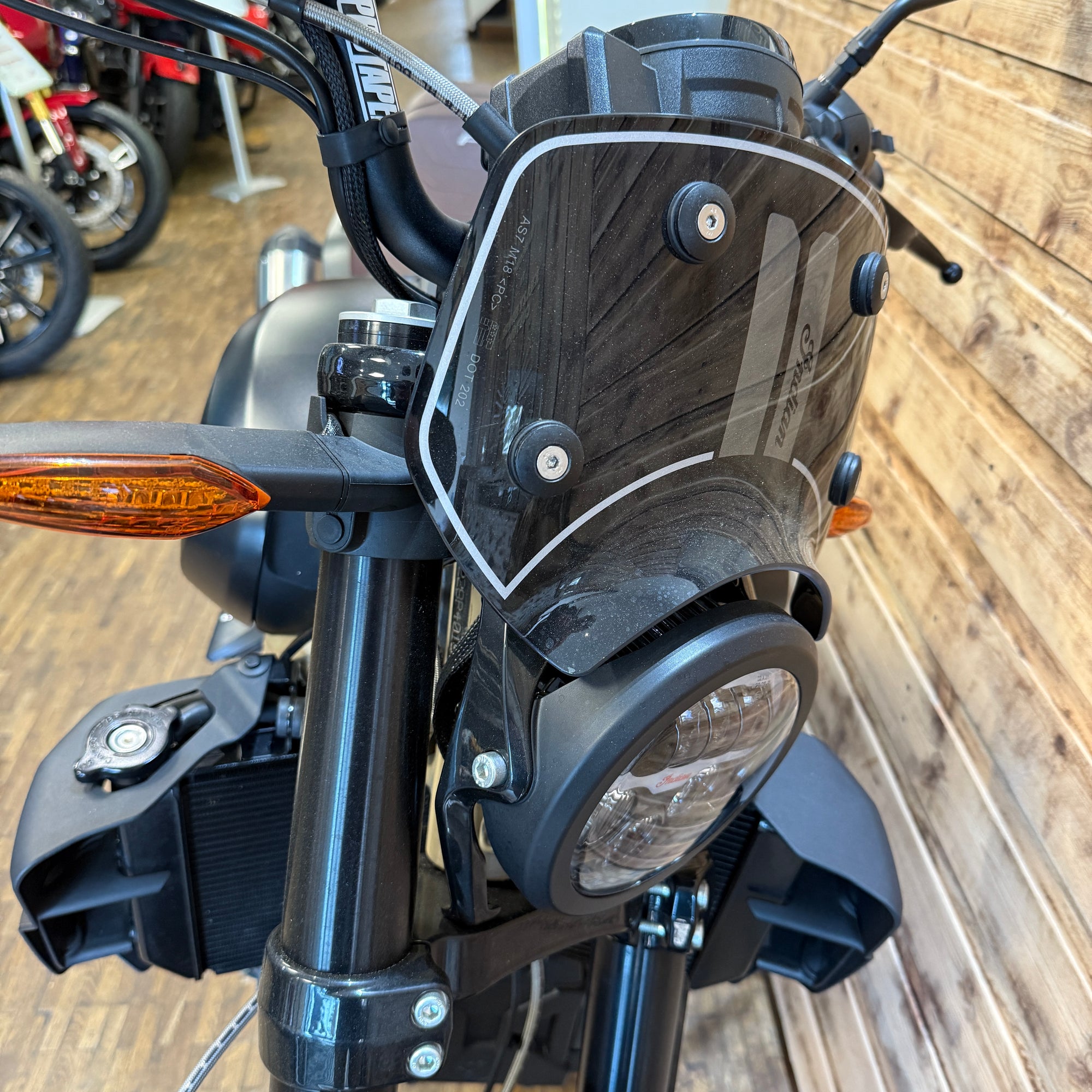 INDIAN FTR RALLY ‘23 - BLACK SMOKE - Preloved