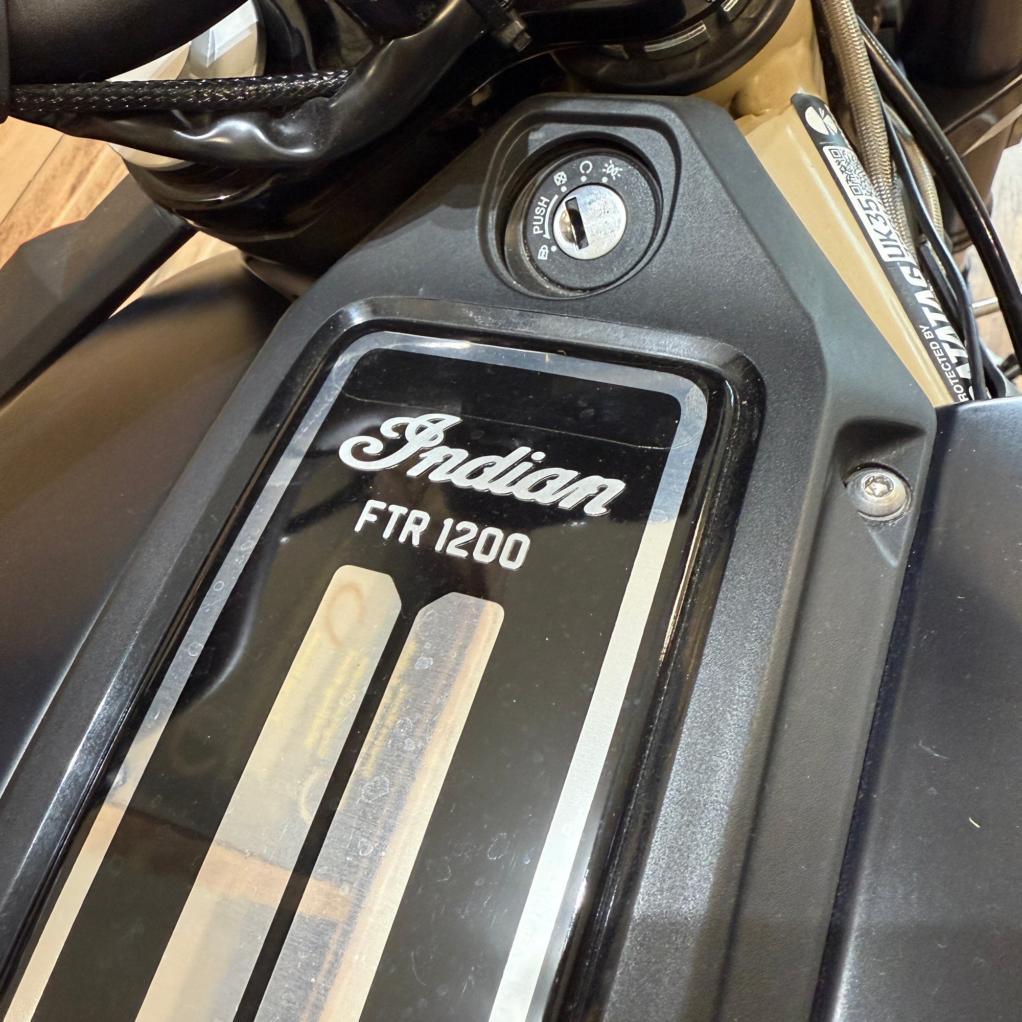 INDIAN FTR RALLY ‘23 - BLACK SMOKE - Preloved