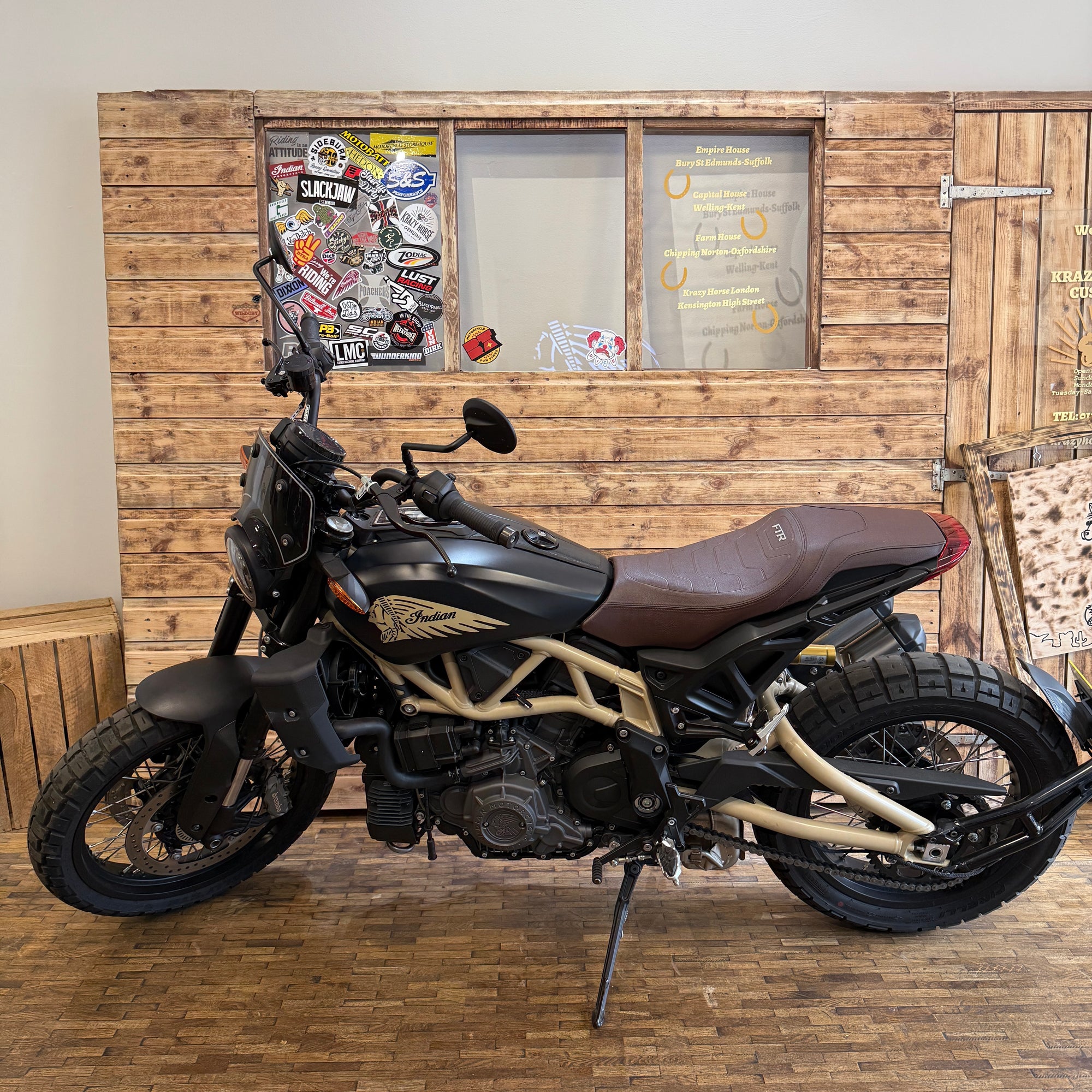 INDIAN FTR RALLY ‘23 - BLACK SMOKE - Preloved