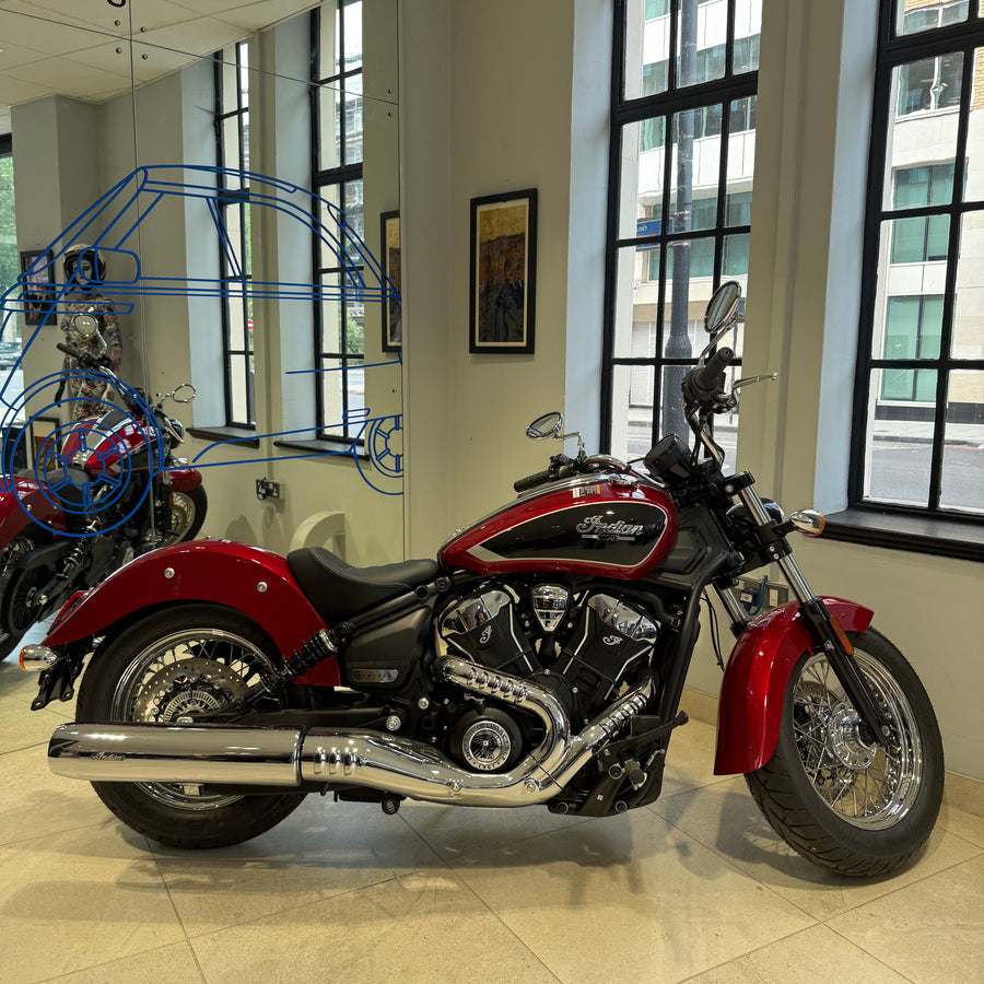 2025 Indian Scout Classic Limited +Tech - Sunset Red Metallic