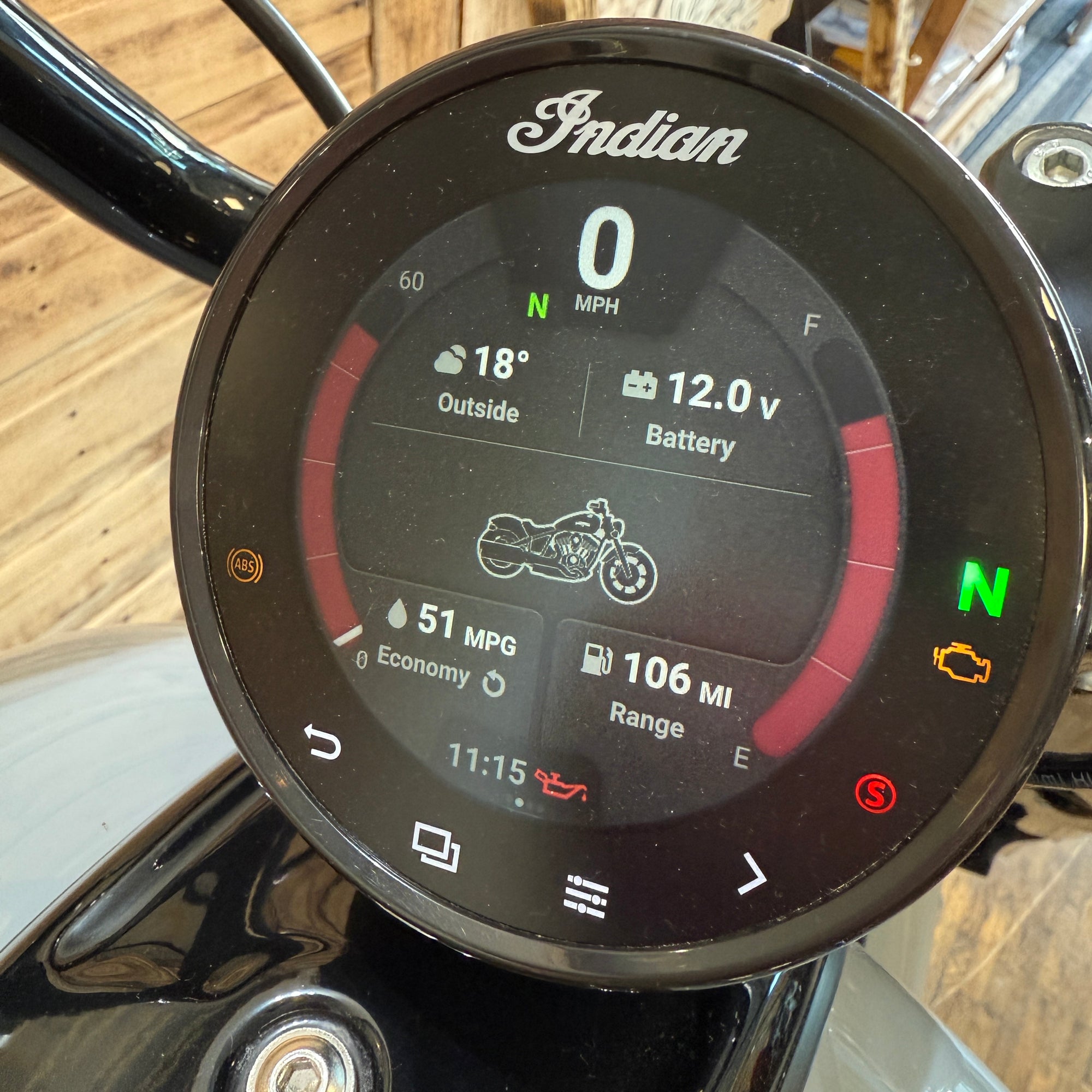 INDIAN CHIEF BOBBER DARKHORSE - STORM GRAY - PreLoved