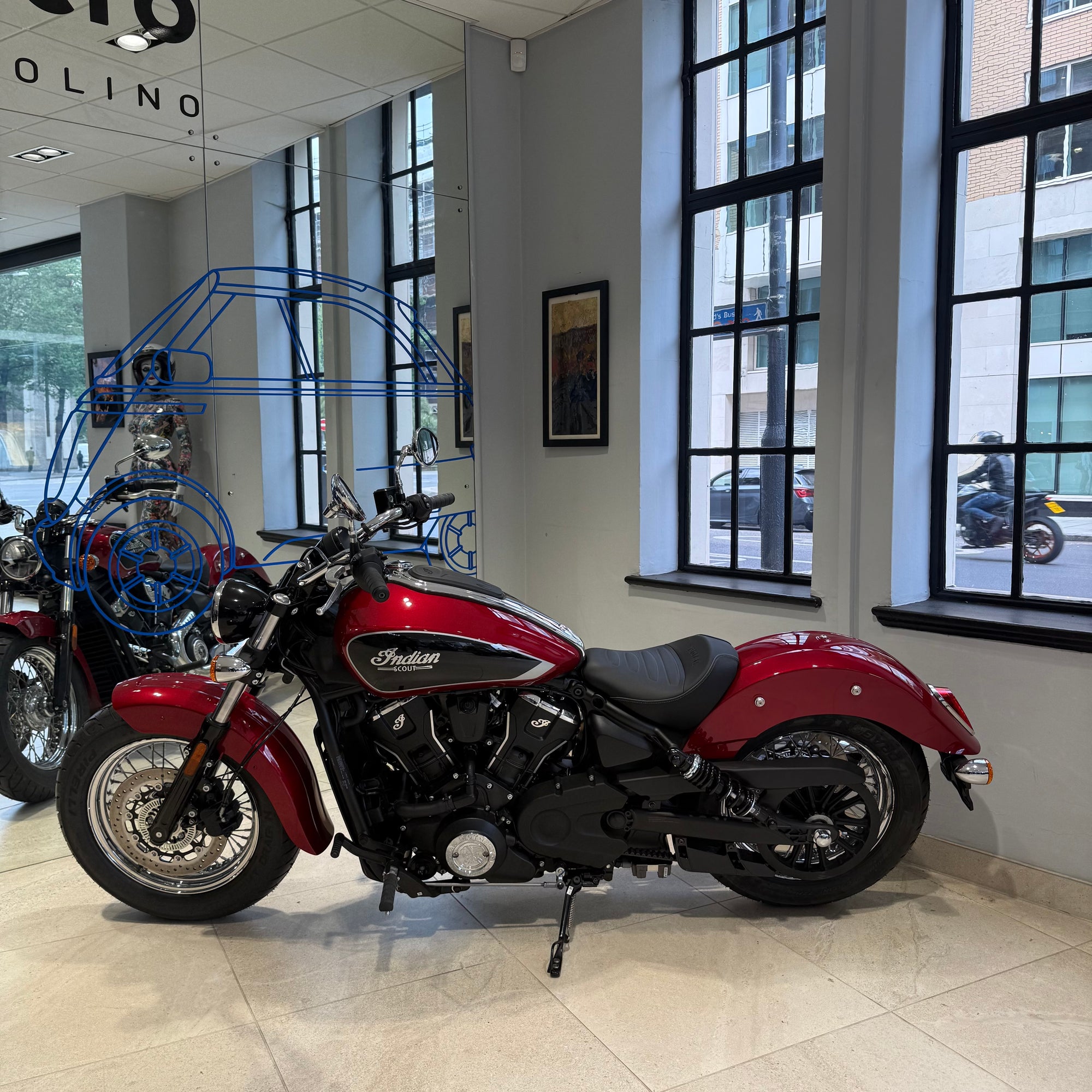 2025 Indian Scout Classic Limited +Tech - Sunset Red Metallic