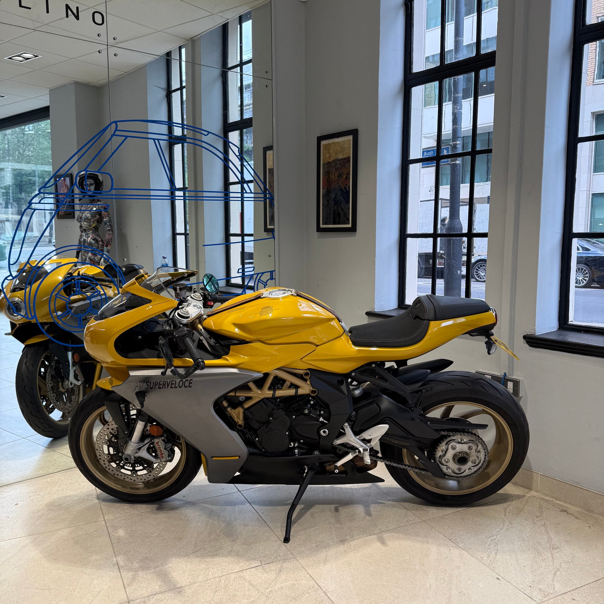 2021 MV Agusta Superveloce E5 - Metallic Yellow / Matt Metallic Graphite - PreLoved