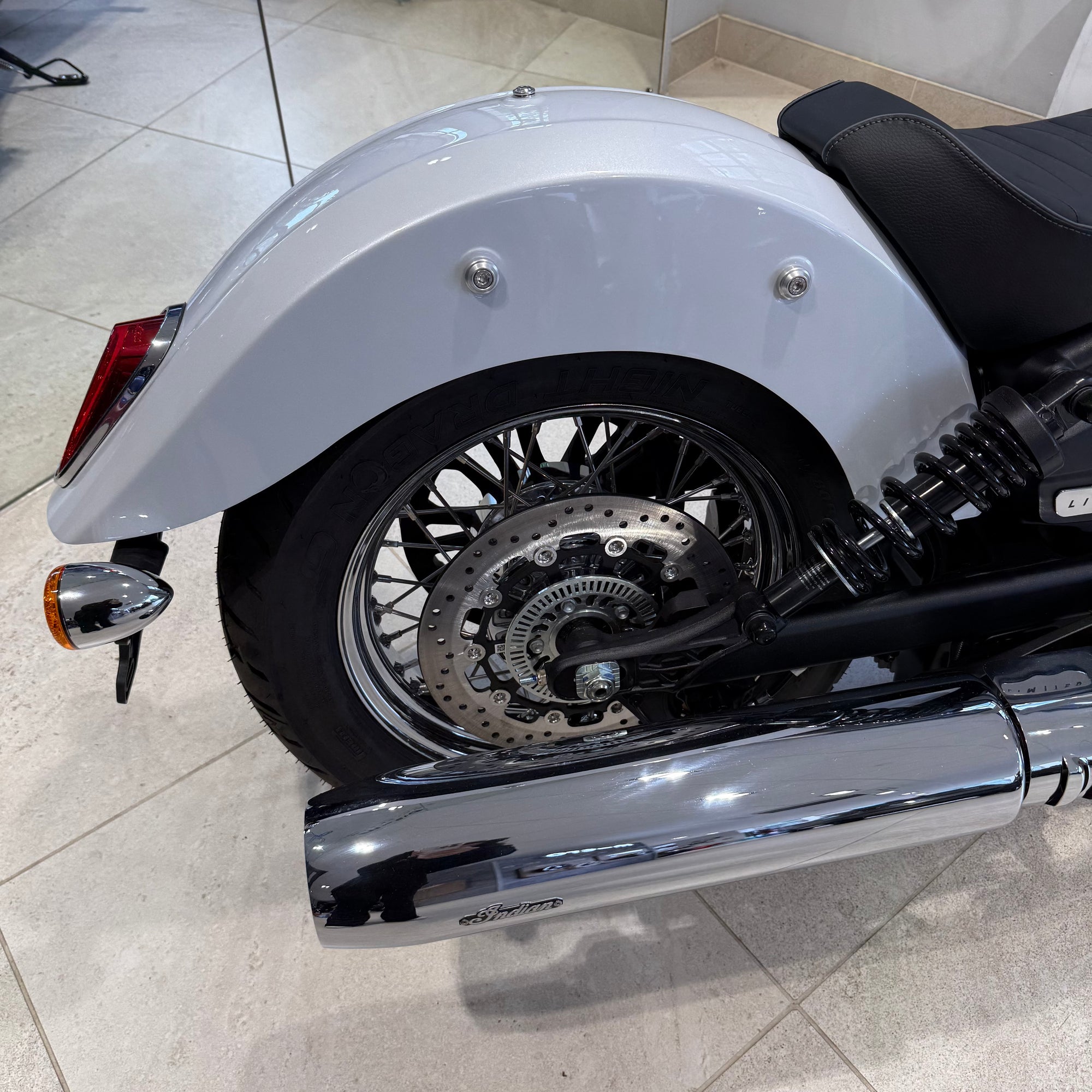 2025 Indian Scout Classic Limited +Tech - Ghost White Metallic