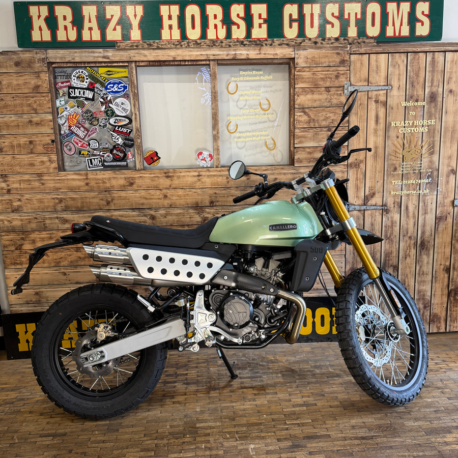 2025 FANTIC CABALLERO RALLY 500 - METALLIC GREEN