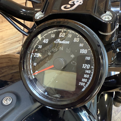 INDIAN SPORT SCOUT LTD - METALLIC BLACK - PreLoved