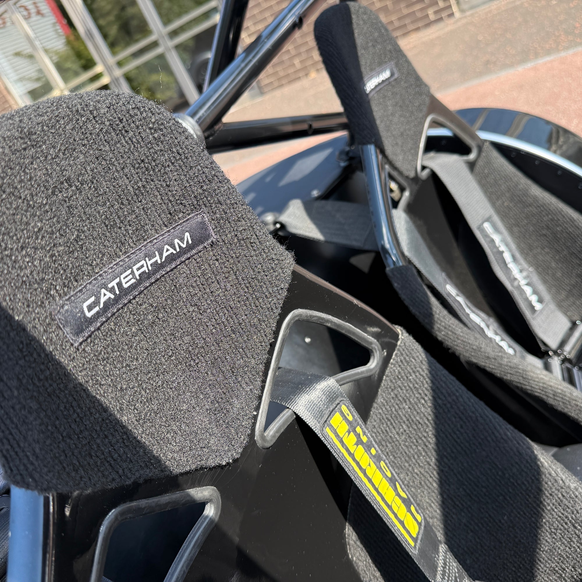 2022 CATERHAM ACADEMY - BARE ALUMINIUM BODY WITH BLACK WINGS AND NOSECONE