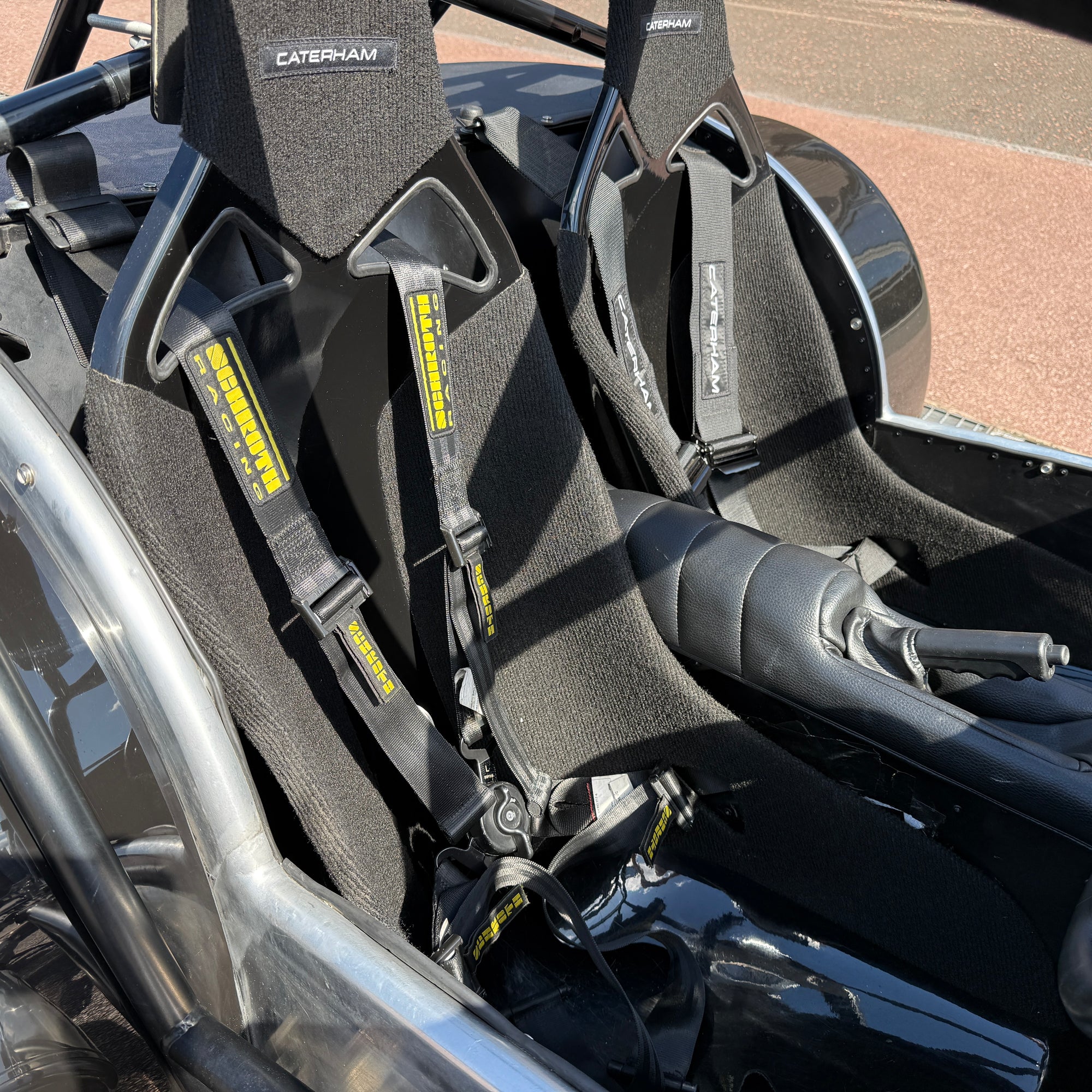 2022 CATERHAM ACADEMY - BARE ALUMINIUM BODY WITH BLACK WINGS AND NOSECONE