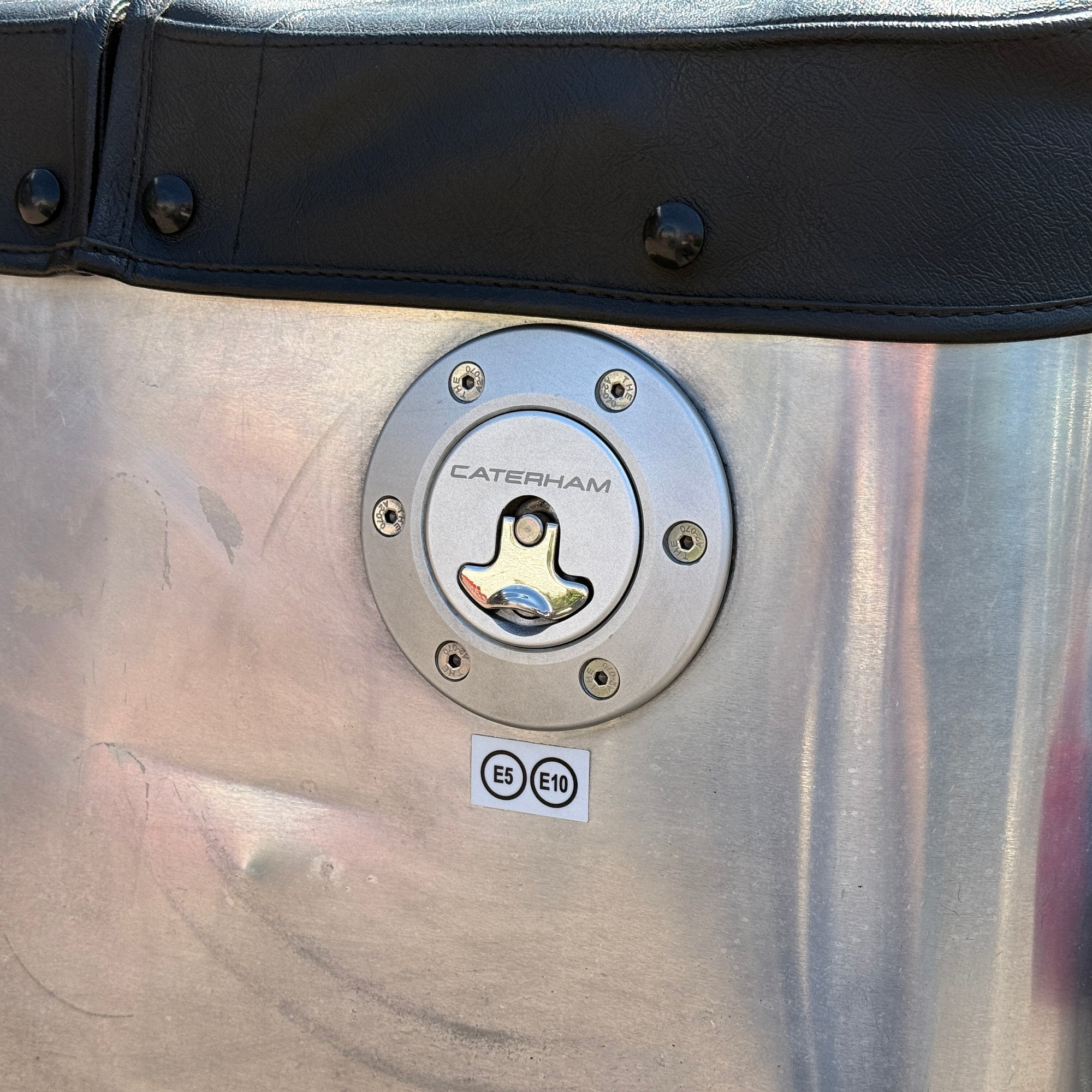 2022 CATERHAM ACADEMY - BARE ALUMINIUM BODY WITH BLACK WINGS AND NOSECONE