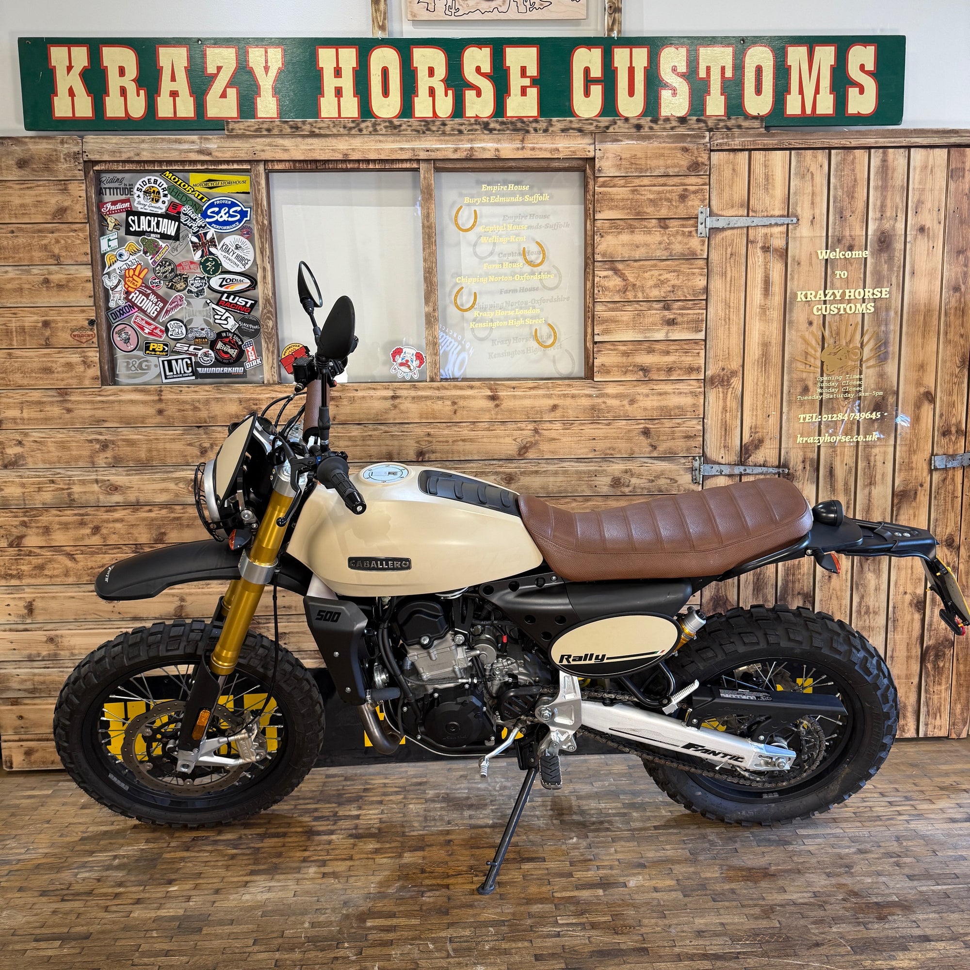 FANTIC CABALLERO RALLY 500 -  SAND - PreLoved