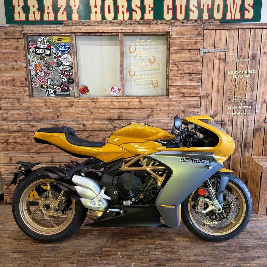 MV Agusta Superveloce E5 - Metallic Yellow/ Matt metallic Graphite