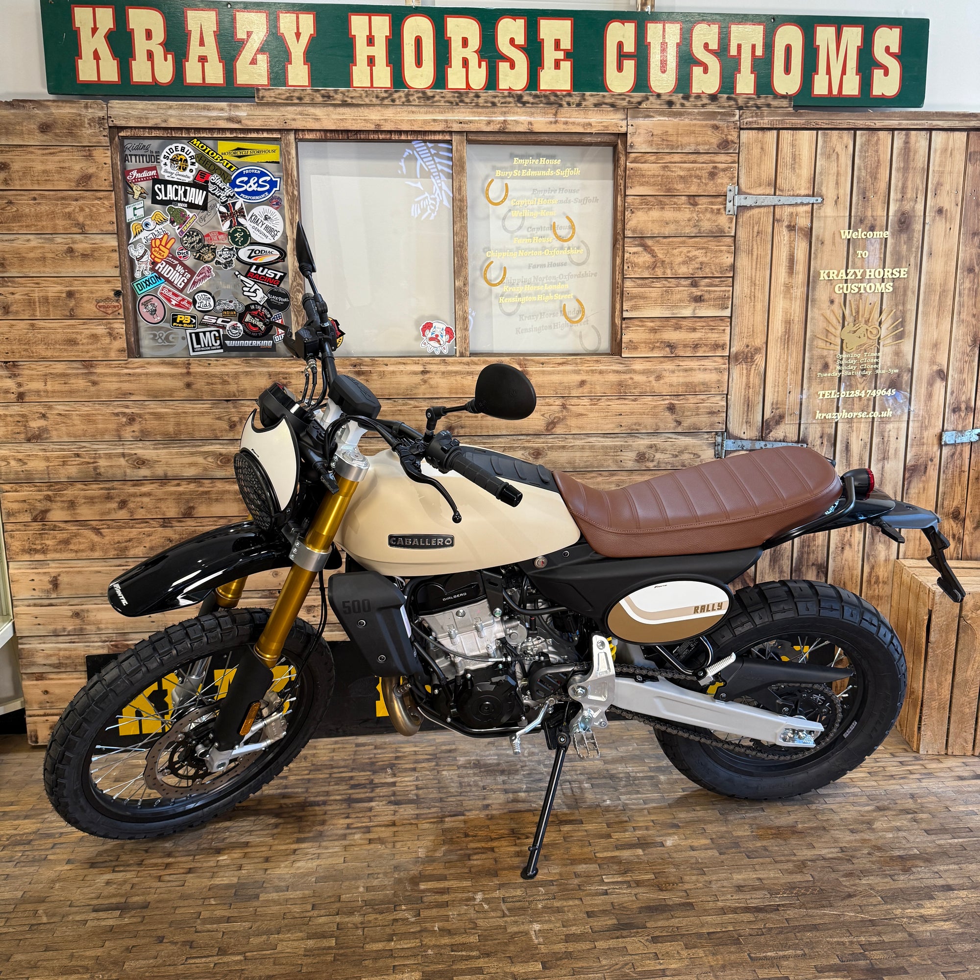 FANTIC CABALLERO RALLY 500 25 M/Y - SAND