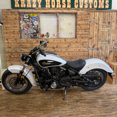 INDIAN SCOUT CLASSIC LTD +TECH - GHOST WHITE