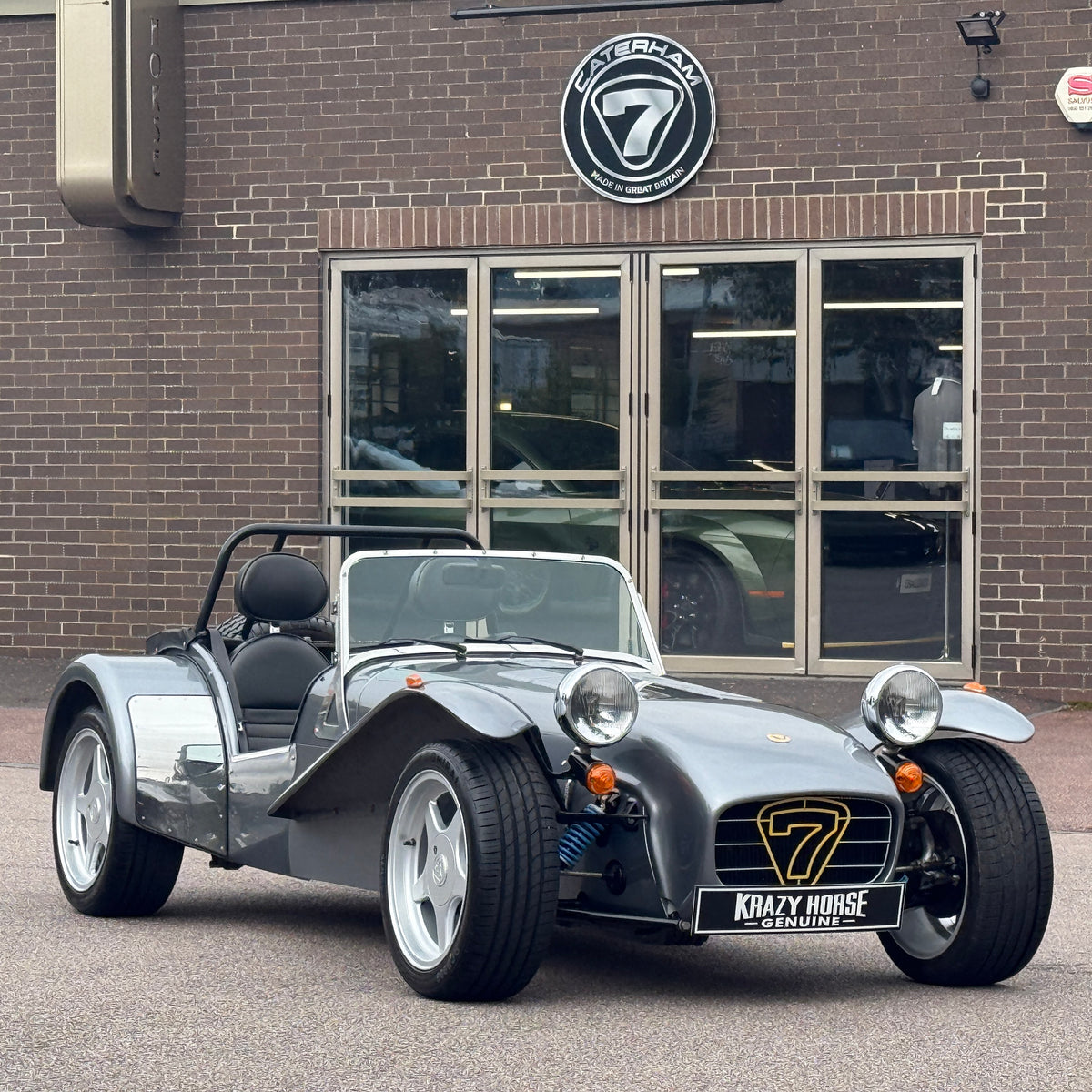 SOLD - 96/P CATERHAM HPC 2.0 VX - BMW ARCTIC GREY METALLIC WITH BLACK LEATHER