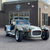 CATERHAM SUPER SEVEN 2000 STANDARD CHASSIS - SAXONY GREY & OXFORD WHITE WITH BISCUIT MUIRHEAD LEATHER
