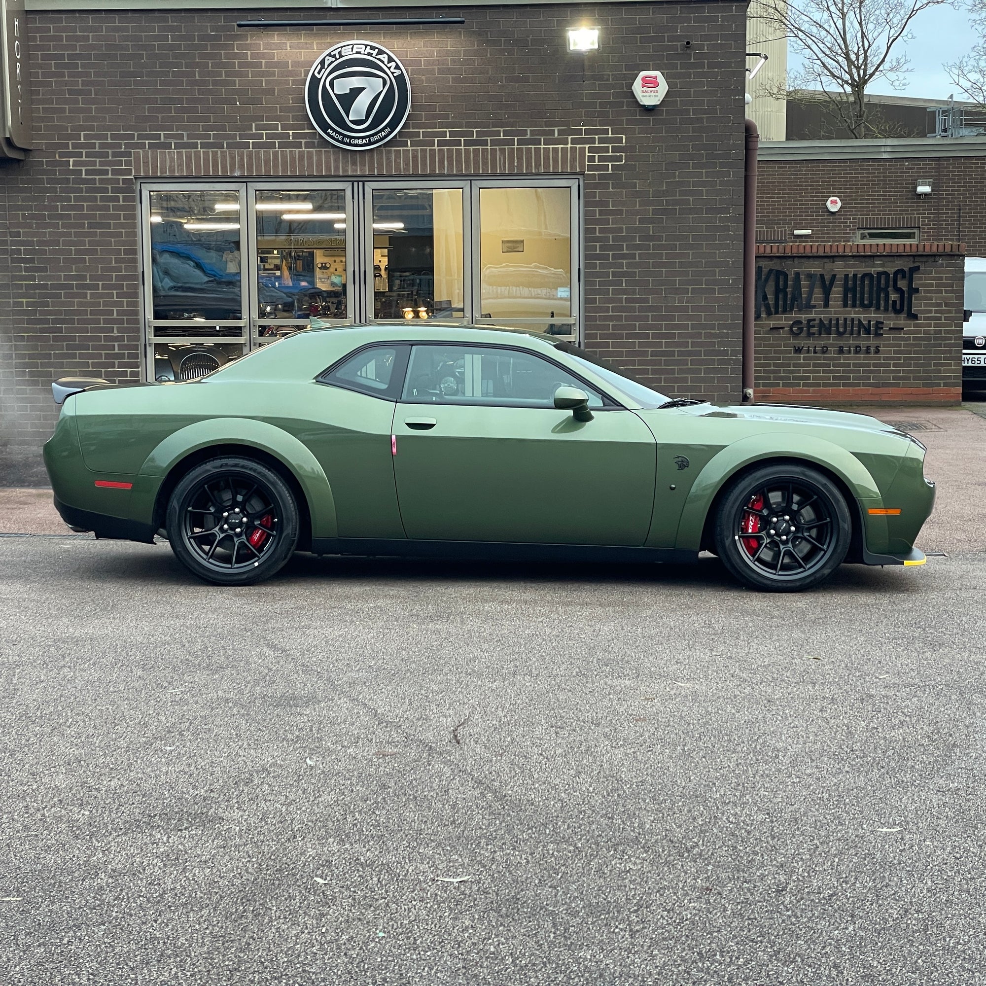 DODGE SRT HELLCAT REDEYE JAILBREAK WIDEBODY LAST CALL - F8 GREEN WITH BLACK