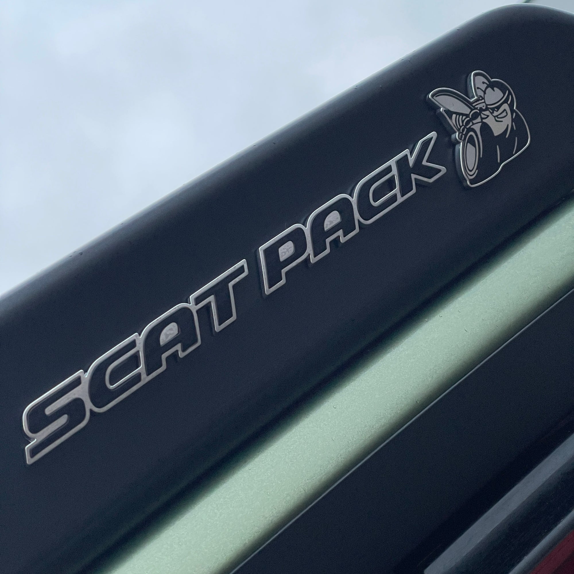 DODGE R/T SCAT PACK WIDEBODY SWINGER LAST CALL - F8 GREEN WITH BLACK