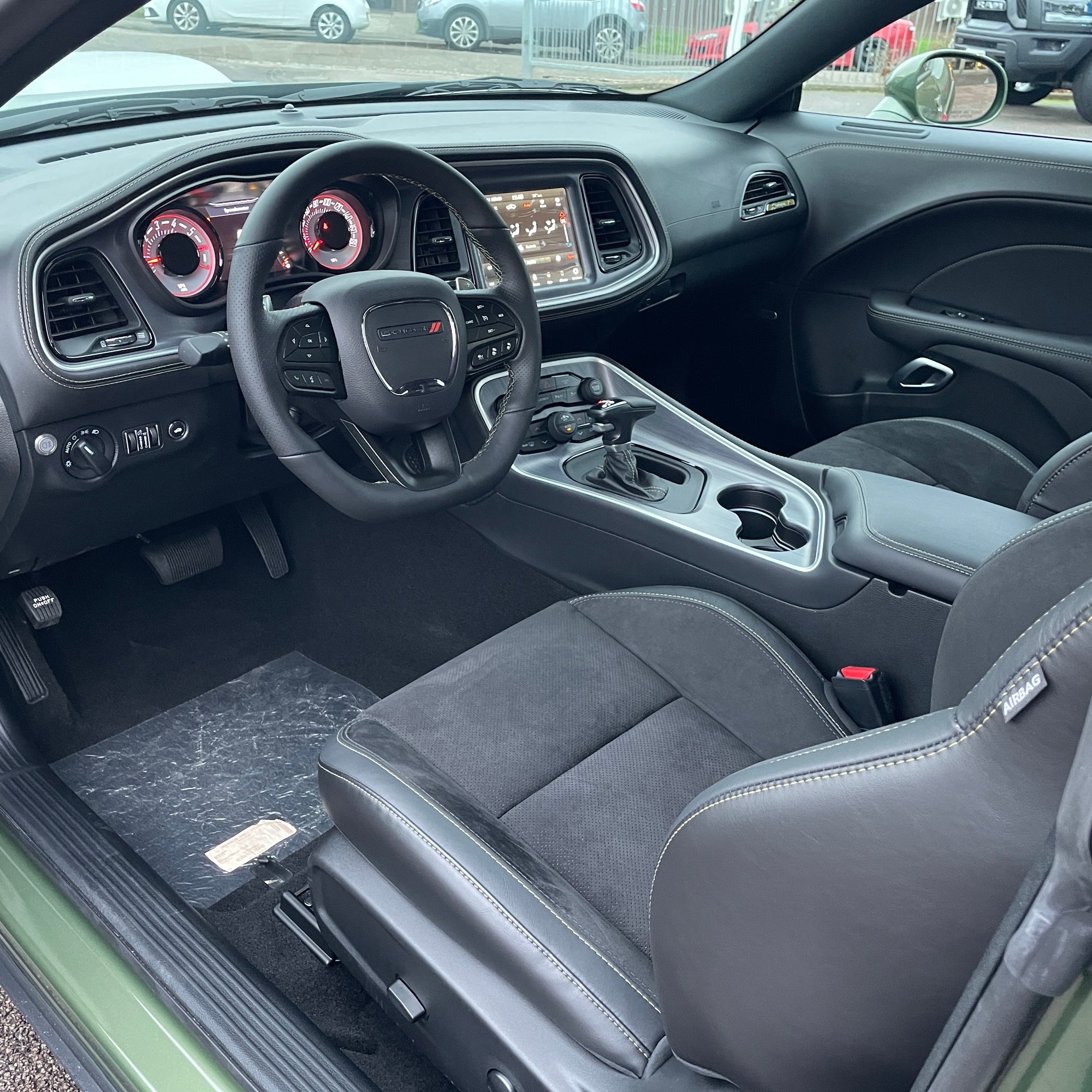 DODGE R/T SCAT PACK WIDEBODY SWINGER LAST CALL - F8 GREEN WITH BLACK