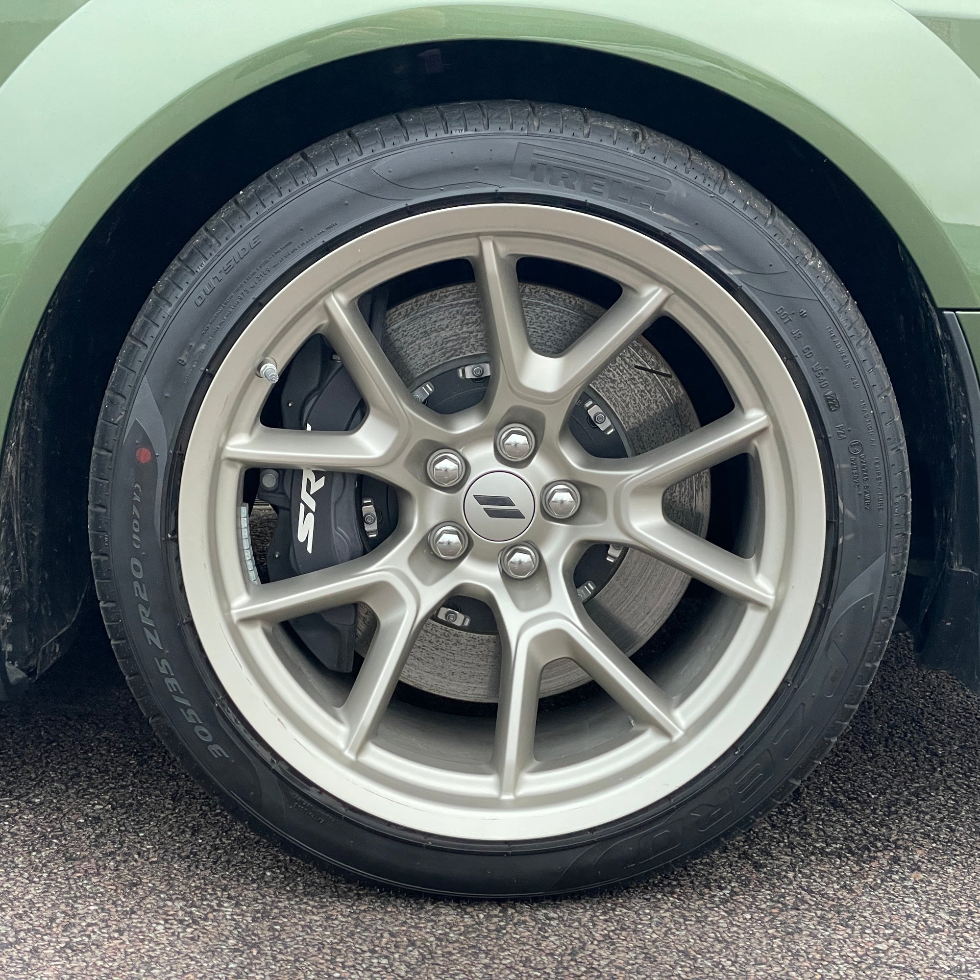 DODGE R/T SCAT PACK WIDEBODY SWINGER LAST CALL - F8 GREEN WITH BLACK