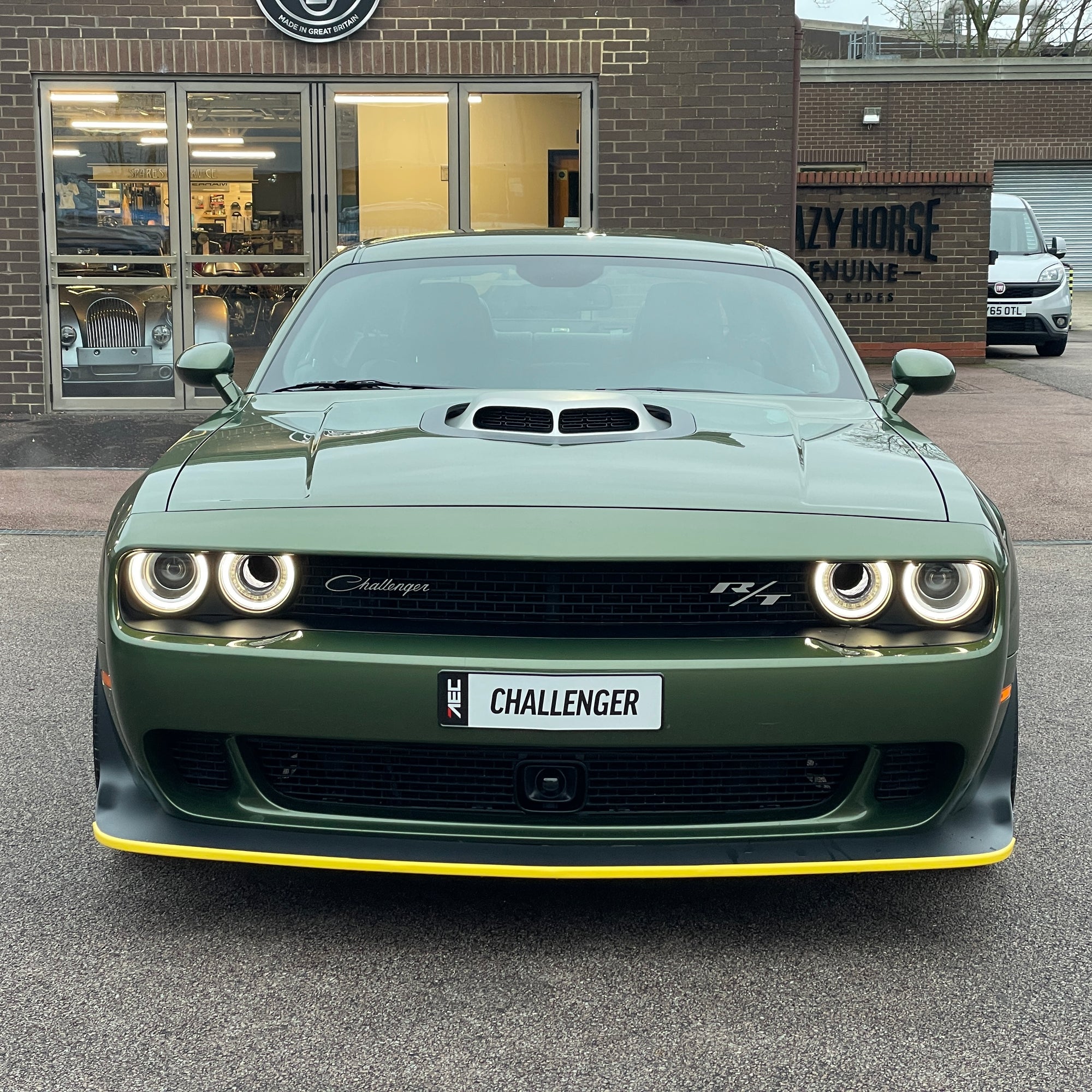 DODGE R/T SCAT PACK WIDEBODY SWINGER LAST CALL - F8 GREEN WITH BLACK