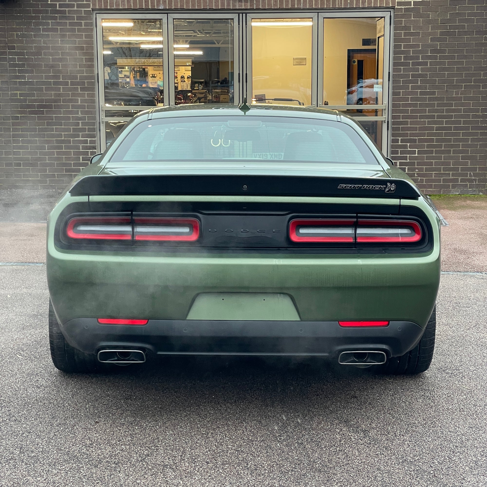 DODGE R/T SCAT PACK WIDEBODY SWINGER LAST CALL - F8 GREEN WITH BLACK