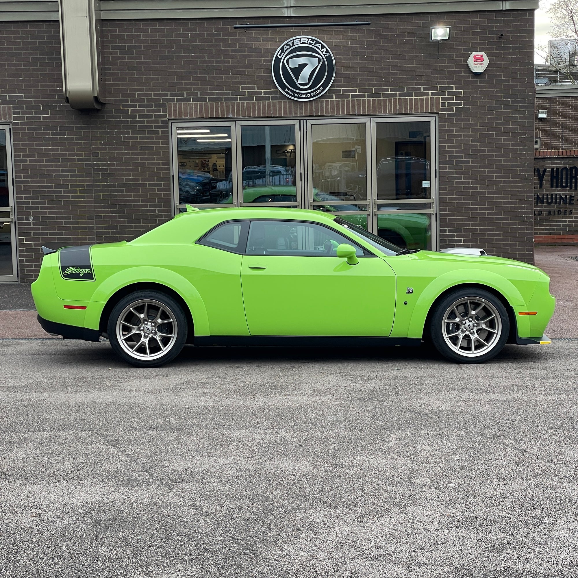DODGE CHALLENGER R/T SCAT PACK WIDEBODY - SWINGER LAST CALL  SUBLIME WITH BLACK