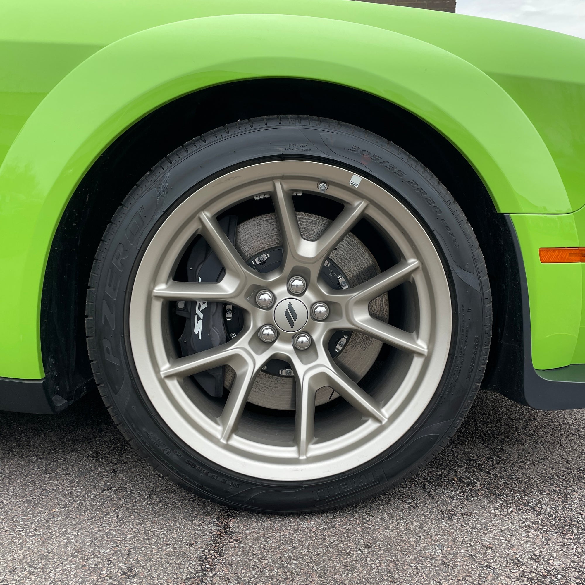 SOLD - DODGE CHALLENGER R/T SCAT PACK WIDEBODY - SWINGER LAST CALL  SUBLIME WITH BLACK