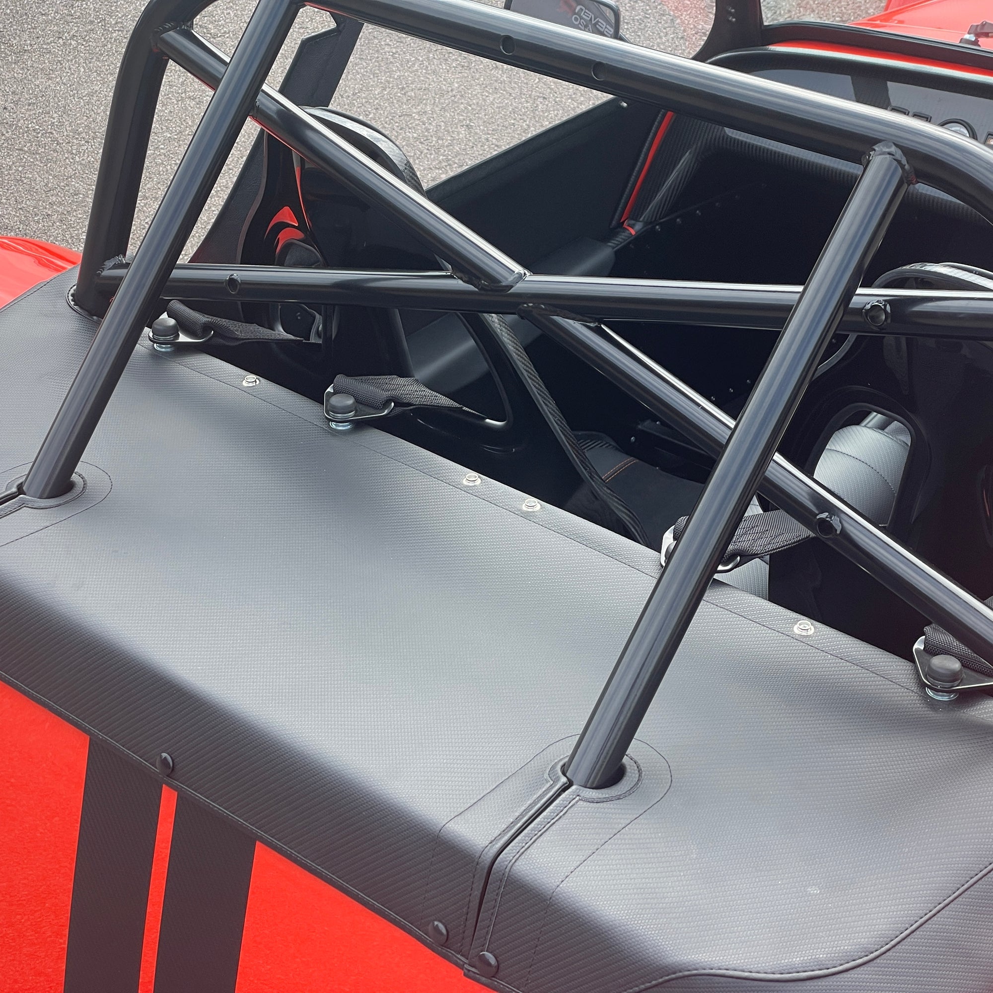 CATERHAM SEVEN 420R SV - ARANCIO ARGOS WITH BLACK